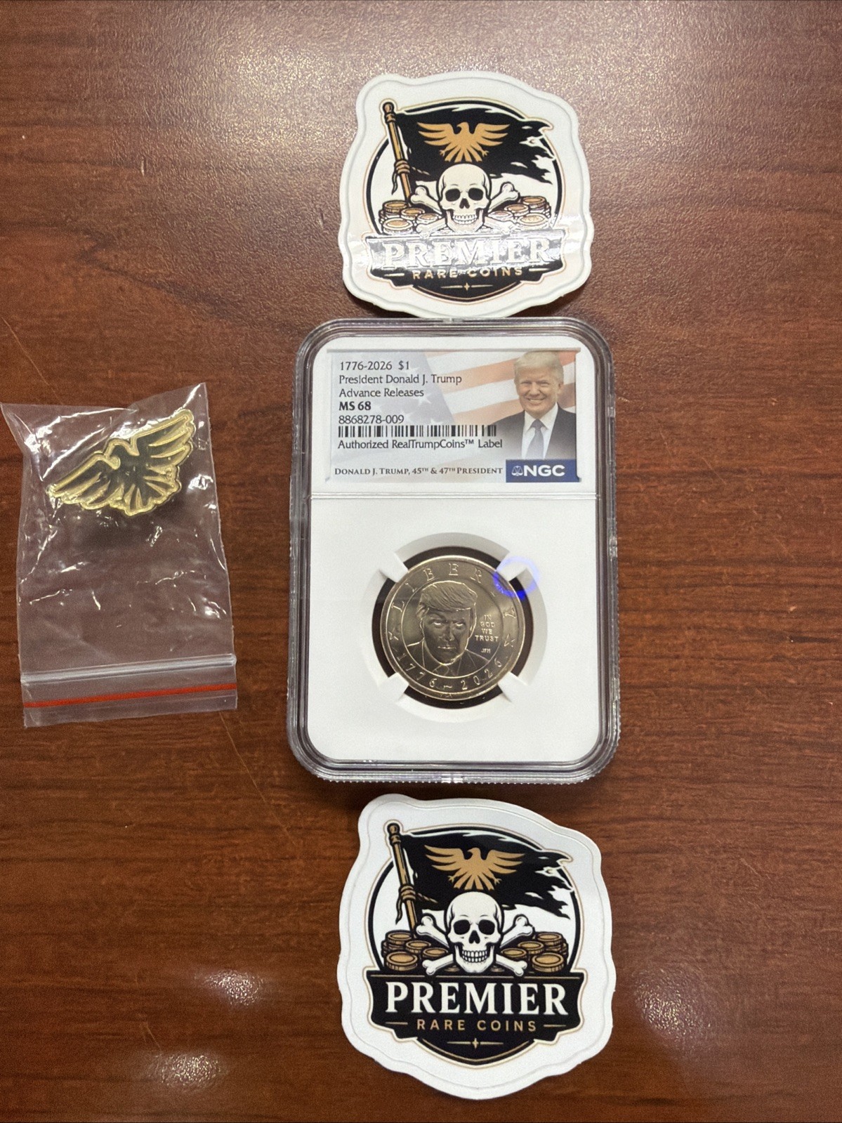 2026 P President Donald J. Trump Liberty $1 Dollar NGC MS68 Semiquincentennial 2026 P President Donald J. Trump Liberty $1 Dollar NGC MS68 Semiquincentennial