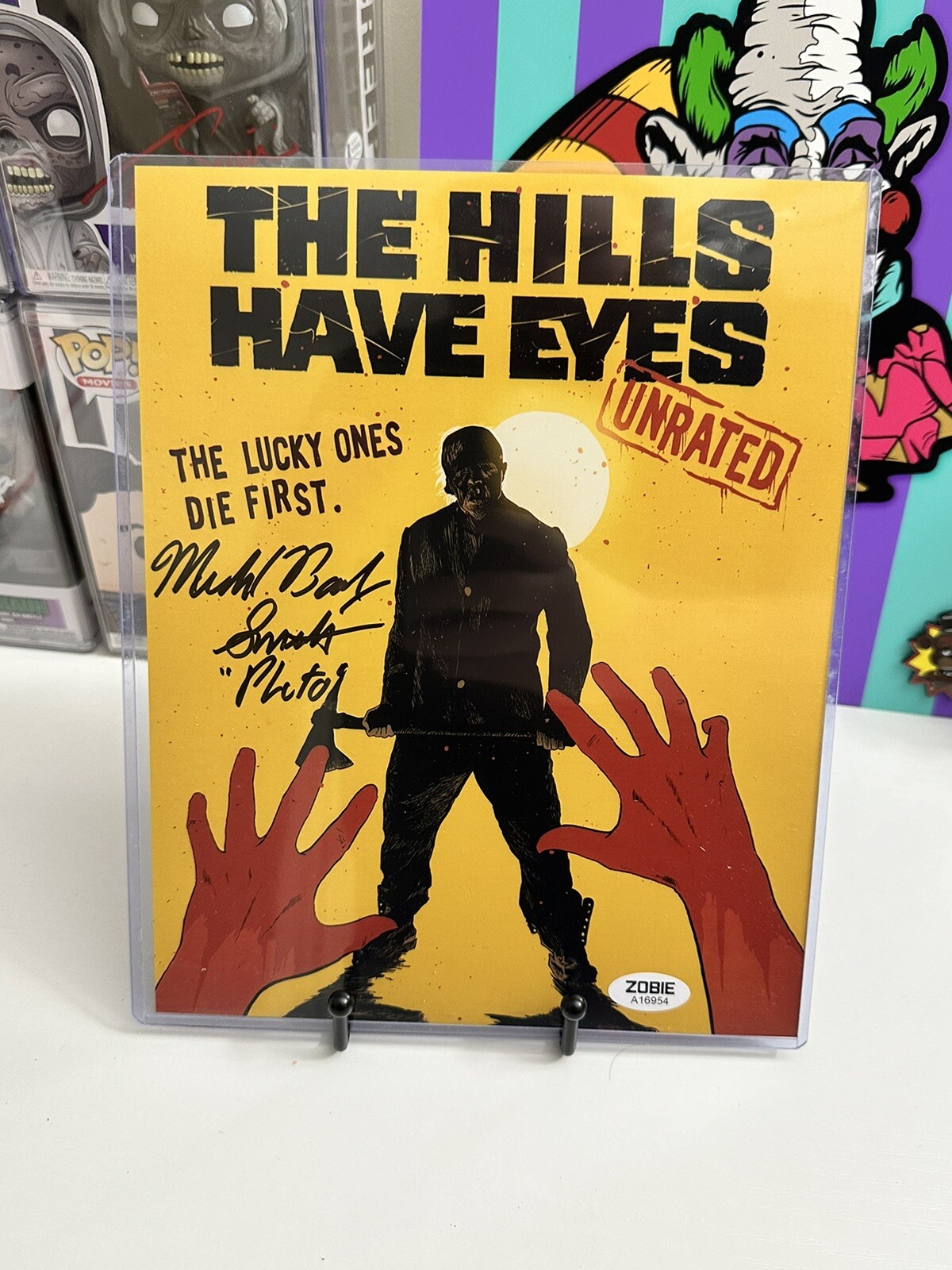 Michael Bailey Smith Signed 8x10 Photo The Hills Have Eyes Autographed Zobie COA Michael Bailey Smith Signed 8x10 Photo The Hills Have Eyes Autographed Zobie COA
