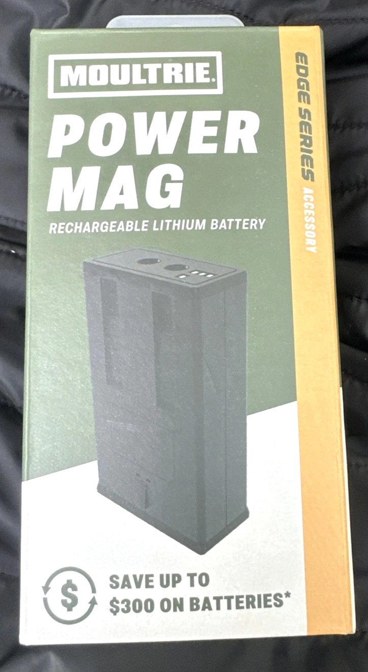 MOULTRIE POWER MAG III EDGE SERIES RECHARGEABLE BATTERY PACK 5000mah BRAND NEW