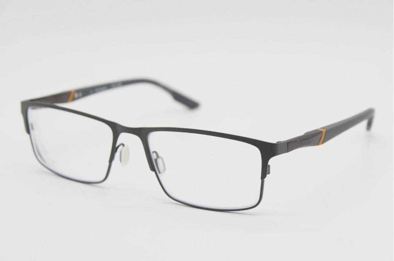 NEW COLUMBIA C3031 072 GREY ORANGE AUTHENTIC EYEGLASSES 57-18