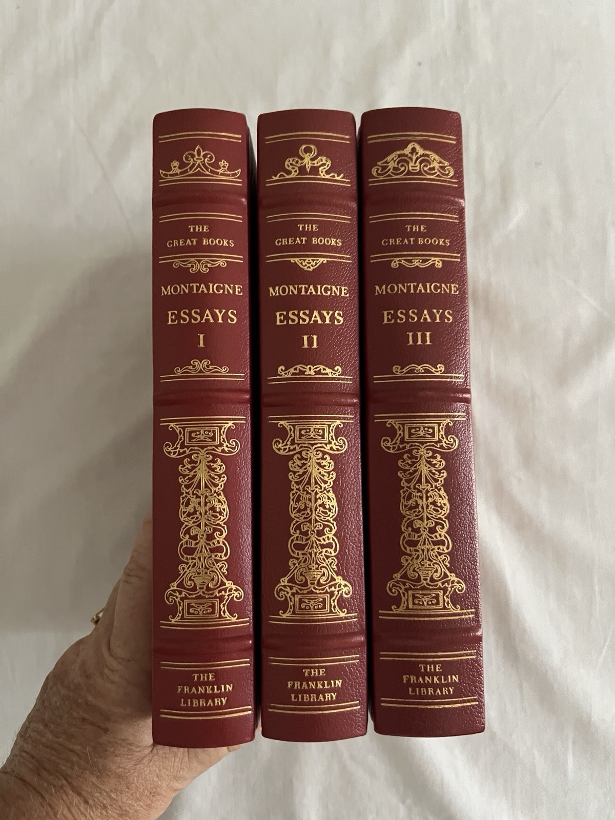 The Franklin Library - MONTAIGNE ESSAYS 1 - 2 - 3