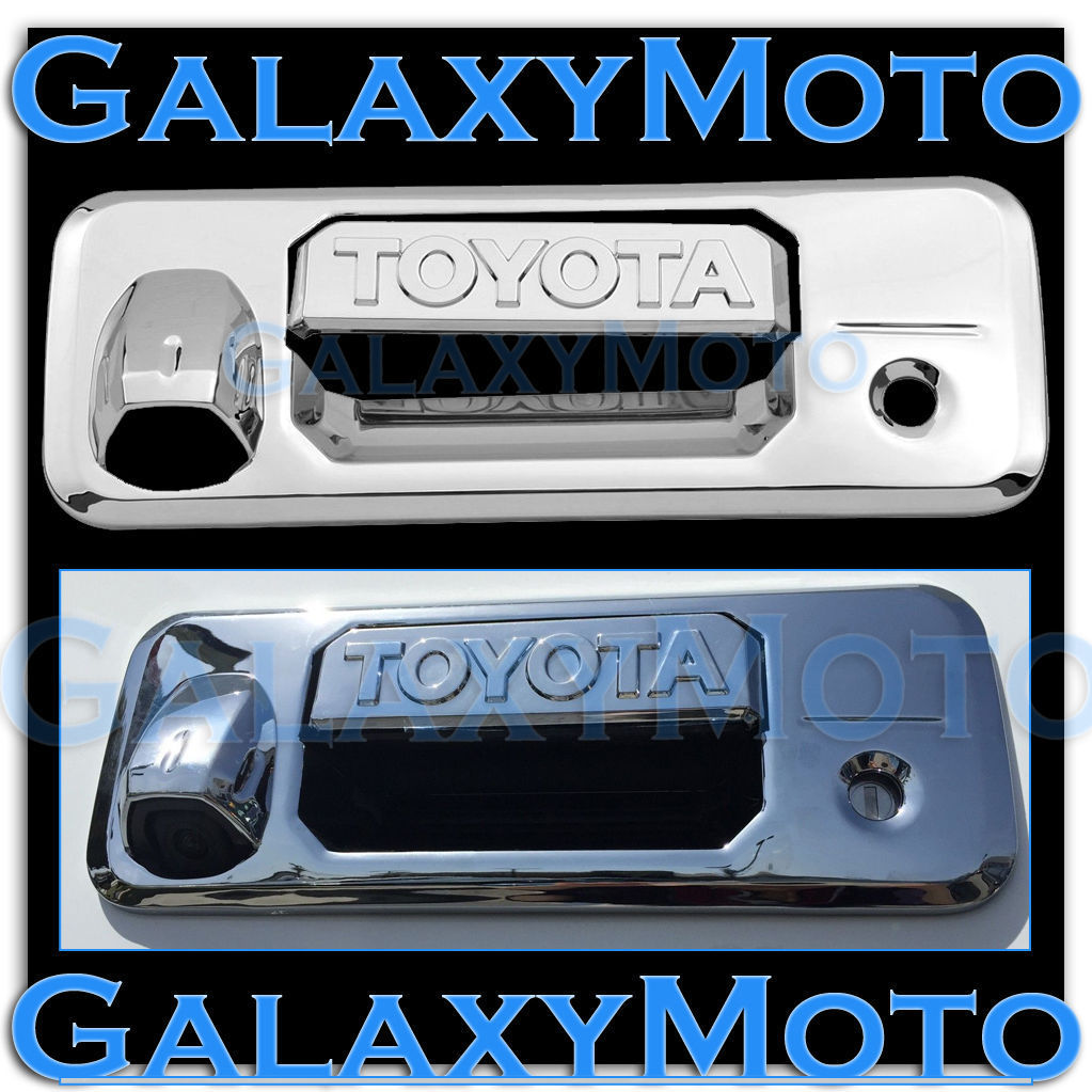 16-21 Toyota Tacoma Triple Chrome Plated Tailgate Handle Cover 2016 Overlay Trim 16-21 Toyota Tacoma Triple Chrome Plated Tailgate Handle Cover 2016 Overlay Trim