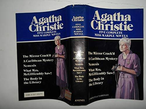 Five Complete Miss Marple Novels - Hardcover By Agatha Christie - GOOD