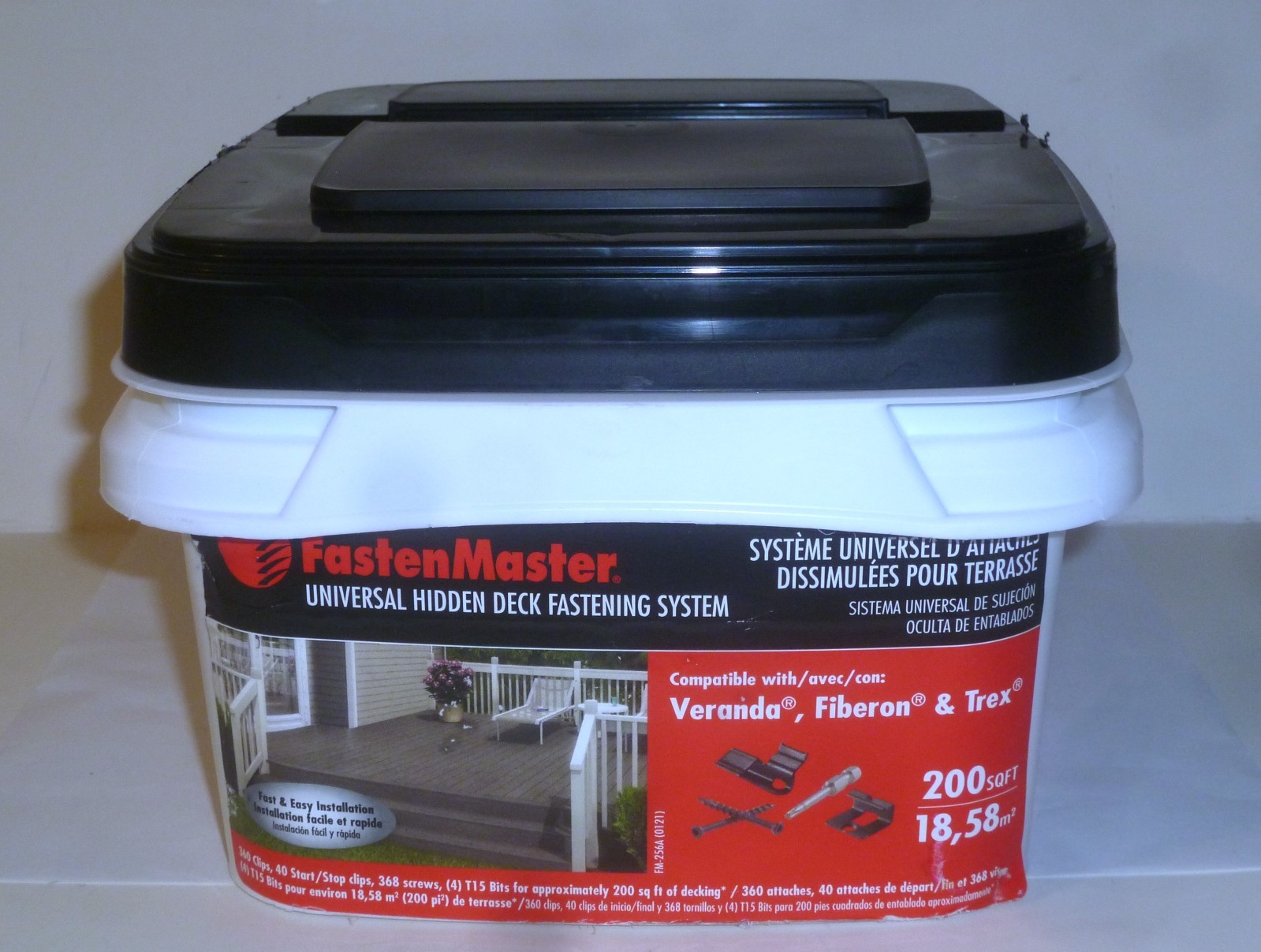 FastenMaster Universal Hidden Deck Fastening System 200 sq. ft.