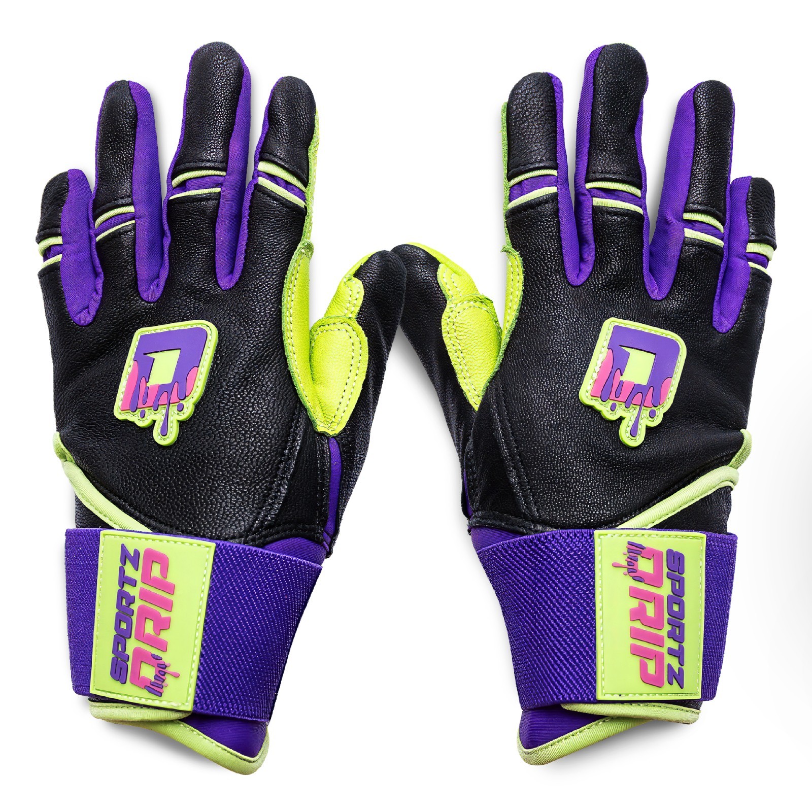 NEW Sportz Drip Havoc Adult Small/Medium Premium Batting Gloves -Adult S/M