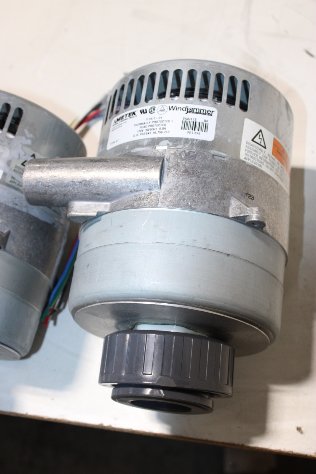 Ametek Model 116673-01 Windjammer TYPE H
