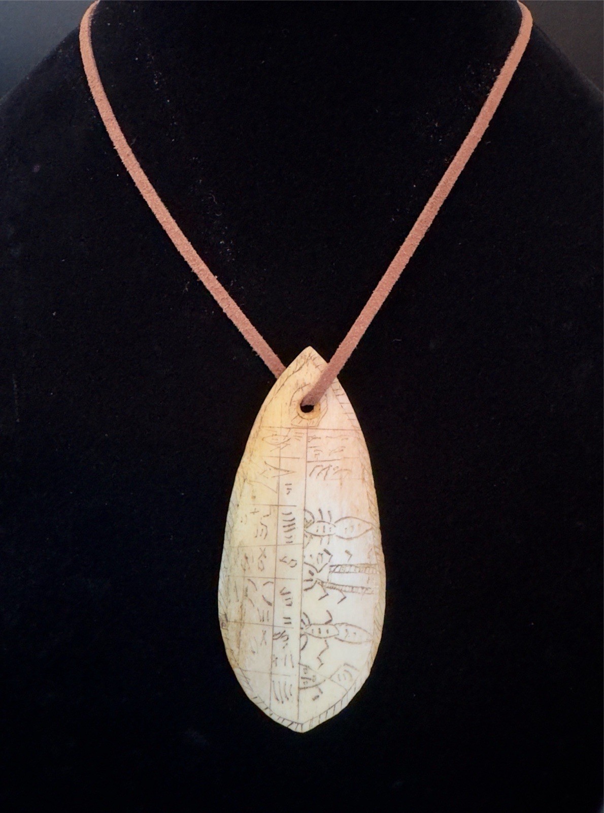 Antique Batak Shaman Calendar Pendant 