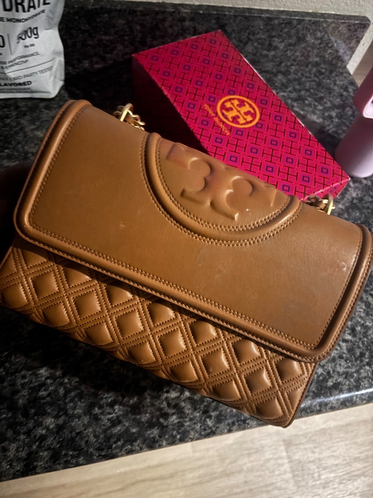 Tory Burch Sandle and Purse set shoes size 9