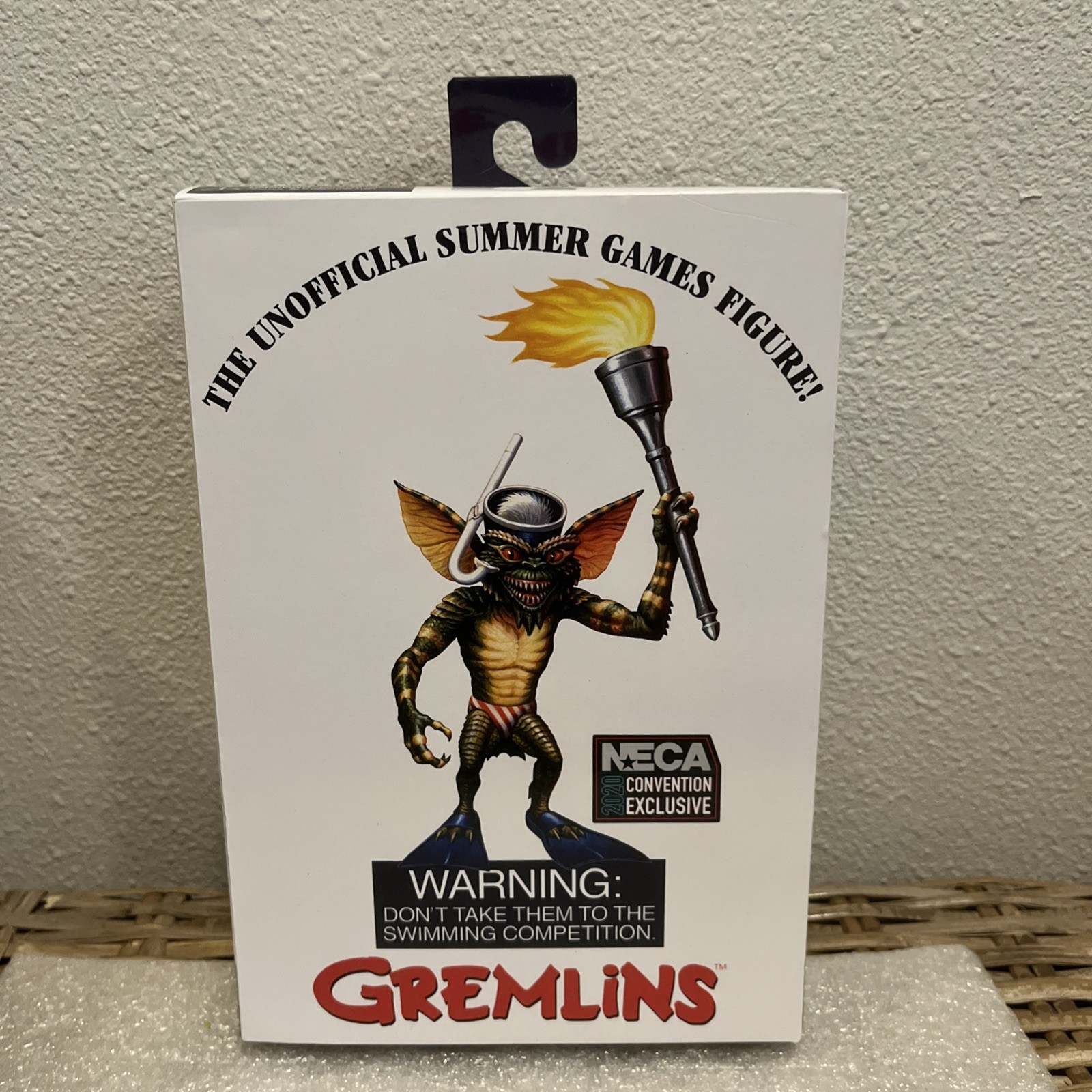 NECA Gremlins Stripe 2020 SDCC Convention Unofficial Summer Games Action Figure