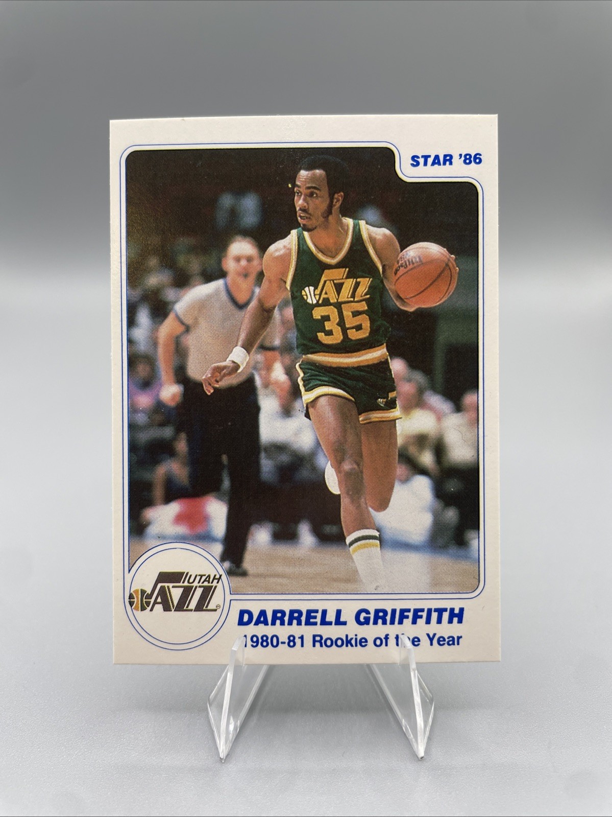 1985-86 Star Last 11 ROY\'s Darrell Griffith #5 1985-86 Star Last 11 ROY\'s Darrell Griffith #5