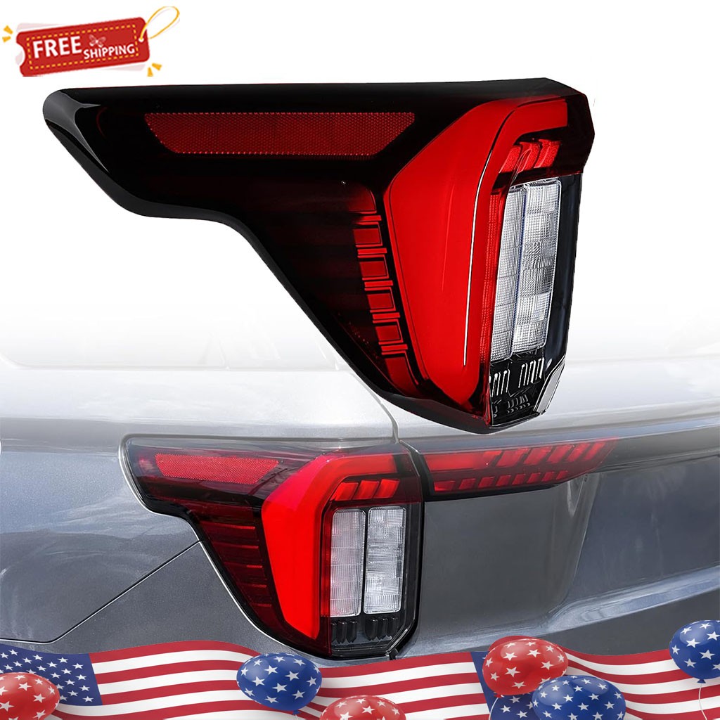 Left Driver Side LED Outer Tail Light RB5Z13405B For 2025-2027 Ford Explorer
