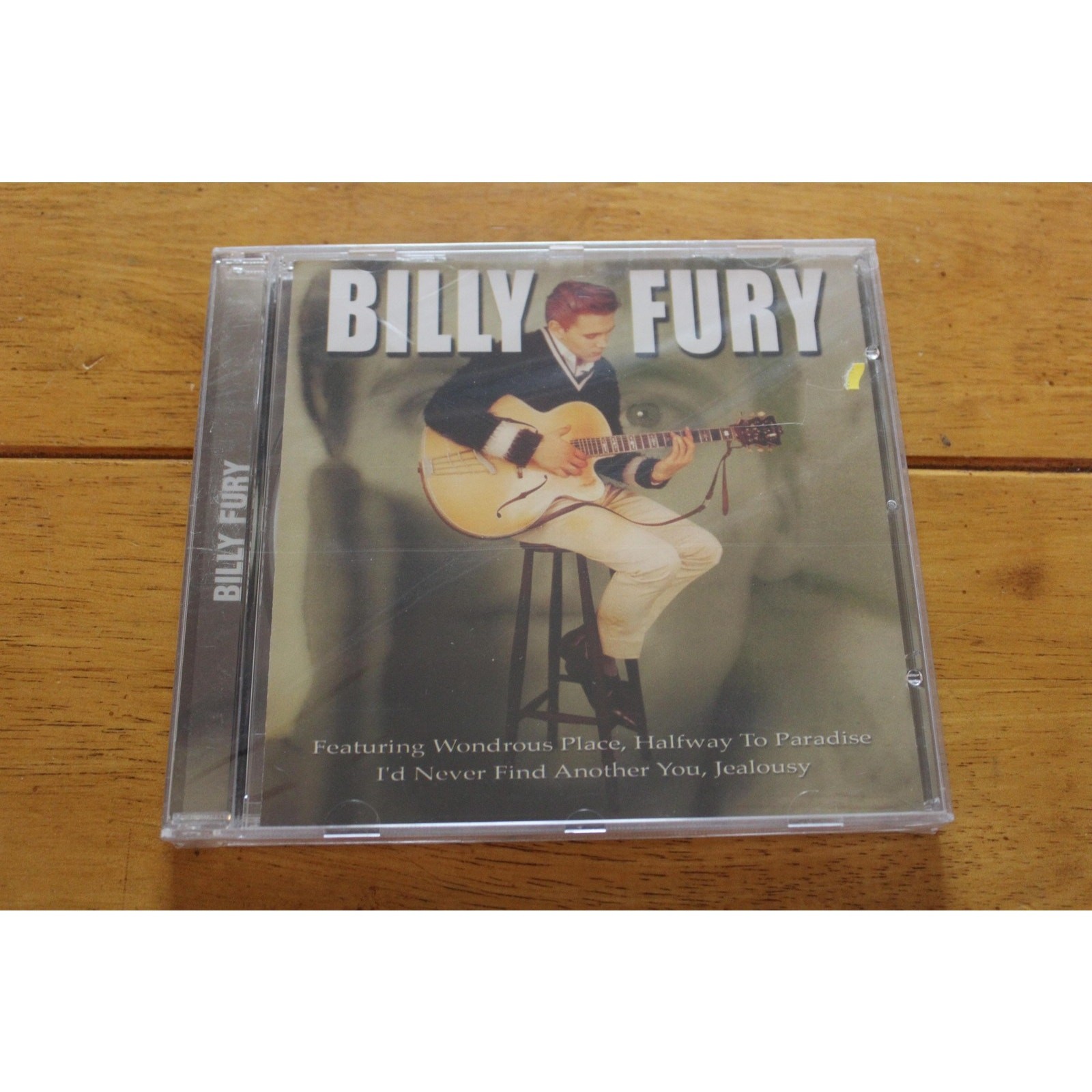 Billy Fury CD Self Titled New Wondrous Place Halfway to Paradise Rock Pop 2000