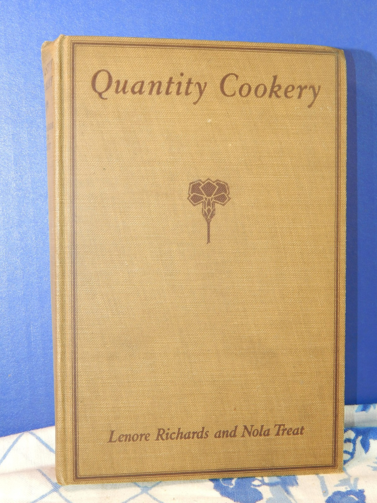 Vintage Quantity Cookery Treat + Richards 1966 Hardcover Institutional Cookbook