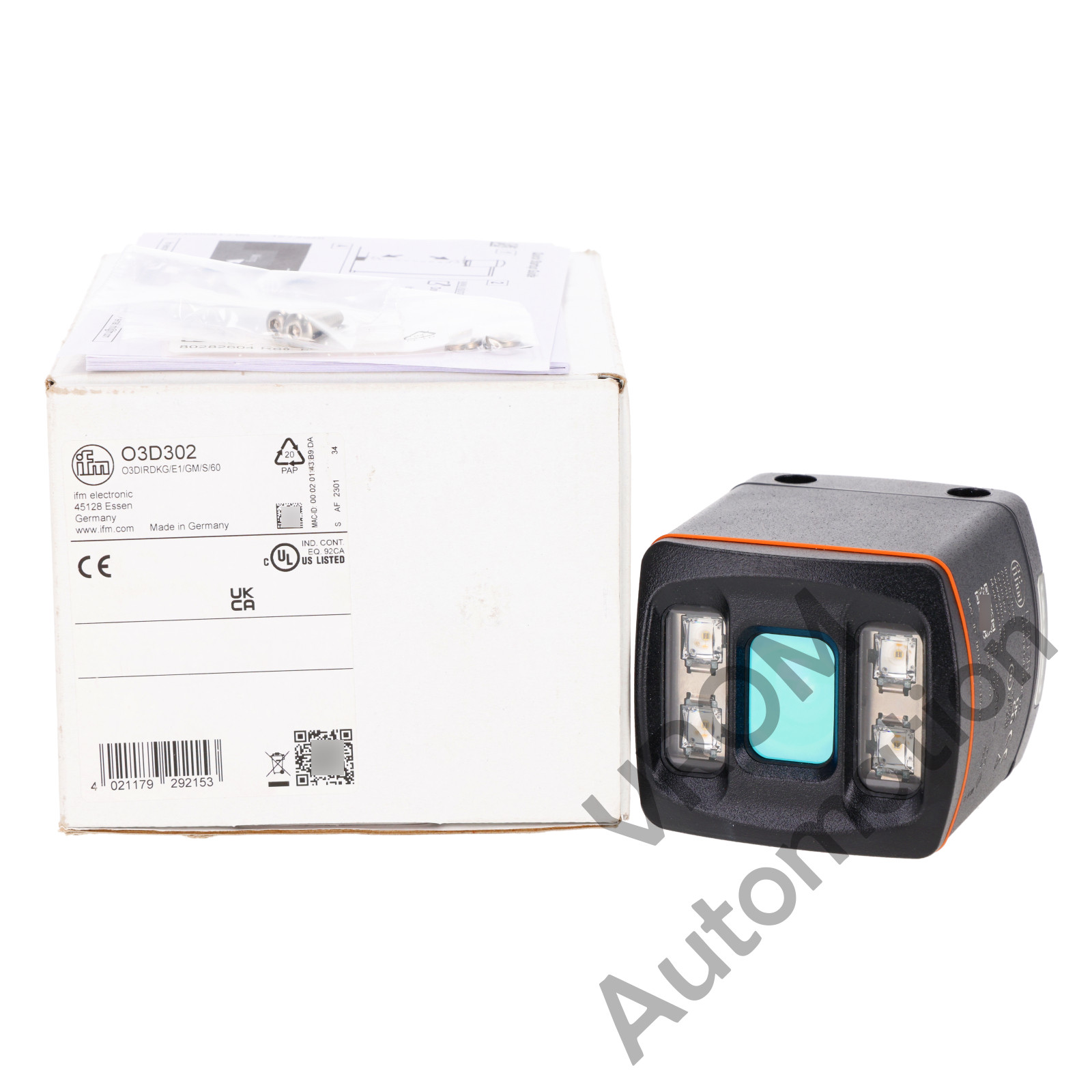 Surplus IFM O3D302 Industrial 3D Camera Sensor