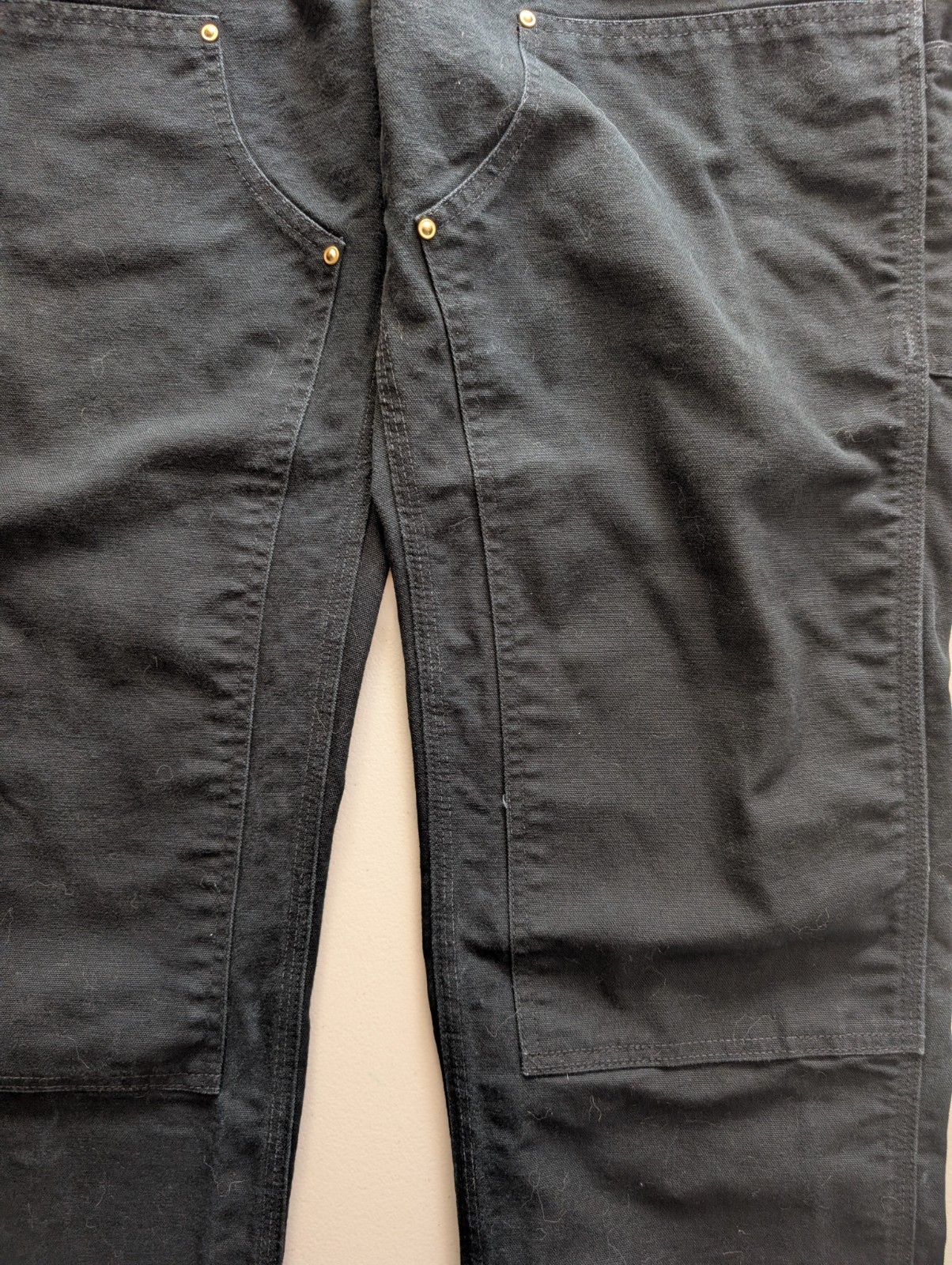 Vintage Carhartt B01 Black Double Knee Duck Pants USA Made 36x30 Vintage Carhartt B01 Black Double Knee Duck Pants USA Made 36x30