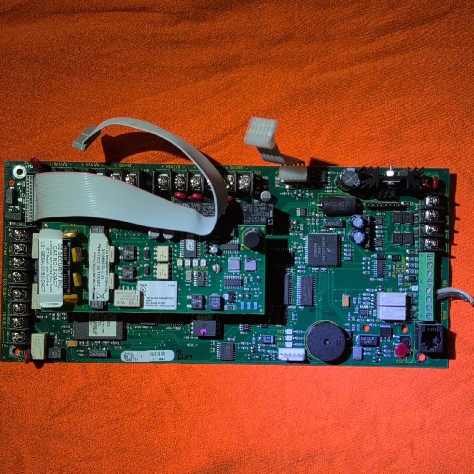 EST Edwards 2-MCM Main Controller Module Rev. 4