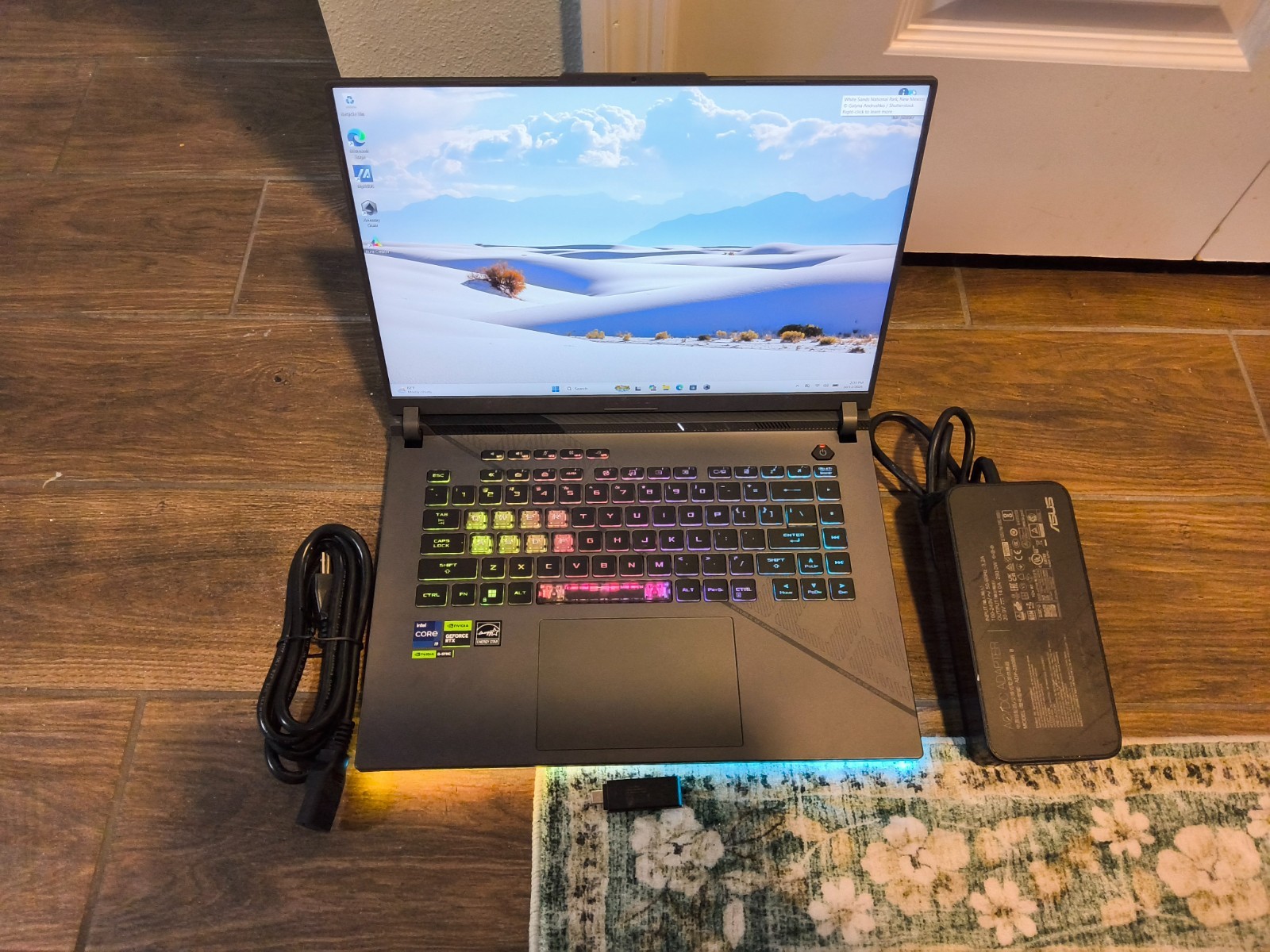 ASUS ROG STRIX G614JIR-MS96 165Hz i9 14th 14900HX 24GB RTX 4070 1TB SSD READ DES