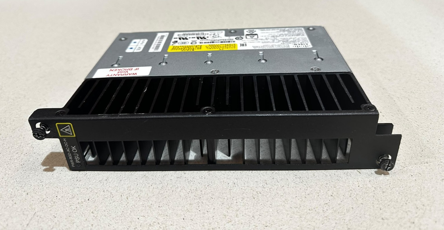 Cisco PWR-RGD-AC-DC-H 150W AC/DC Power Supply for IE5000 Cisco PWR-RGD-AC-DC-H 150W AC/DC Power Supply for IE5000