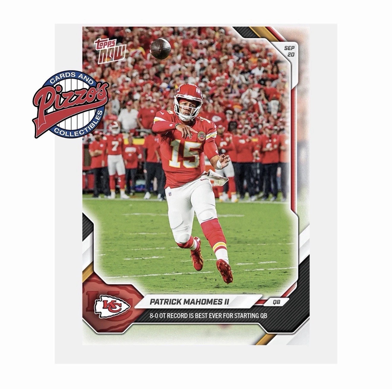 PRE-ORDER 2026-27 Patrick Mahomes II #26 Topps Now Kansas City Chiefs NFL Card