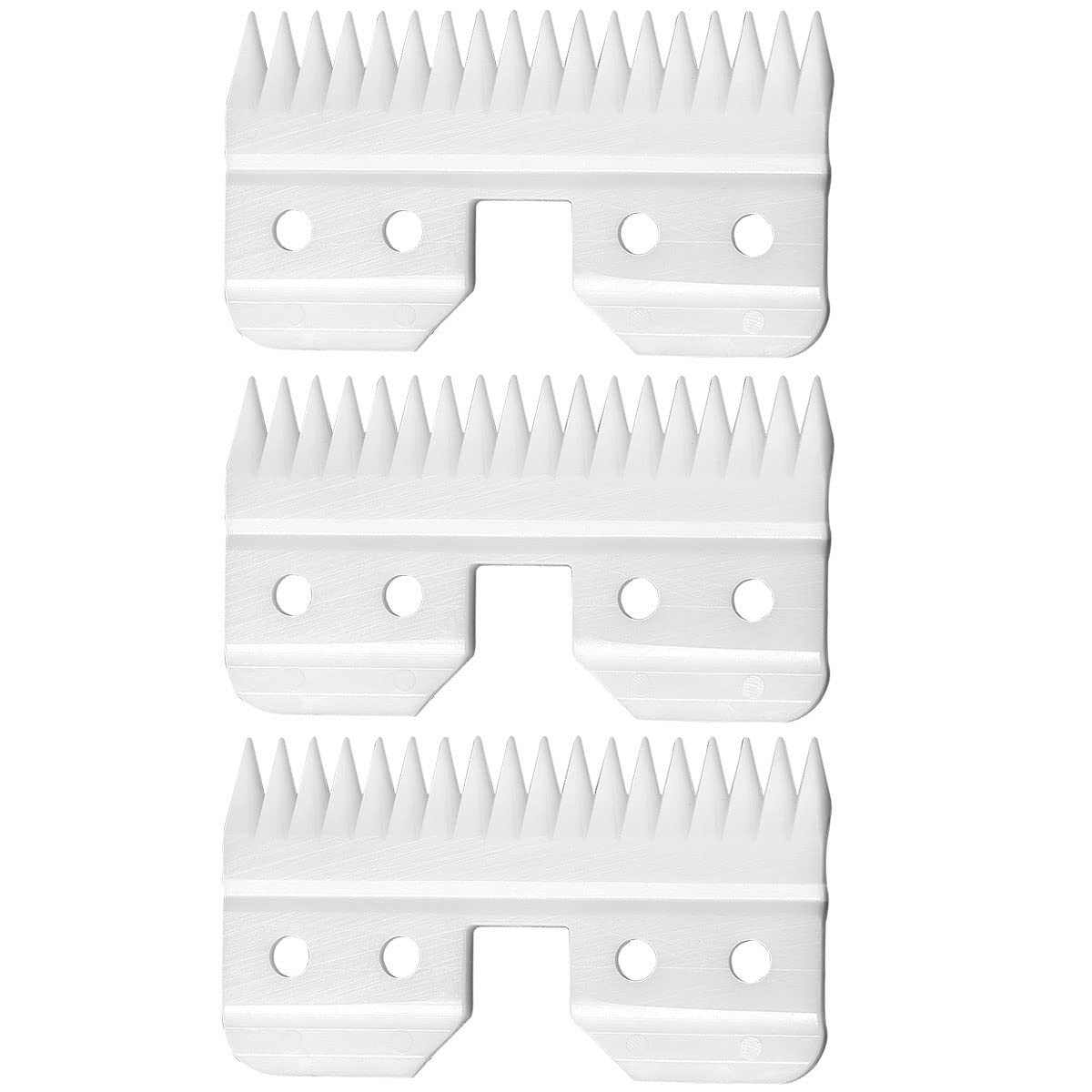 3pcs Fast Feed Ceramic Blades for Oster Fast Feed Clipper Oster A5 Fast Feed Cer 3pcs Fast Feed Ceramic Blades for Oster Fast Feed Clipper Oster A5 Fast Feed Cer