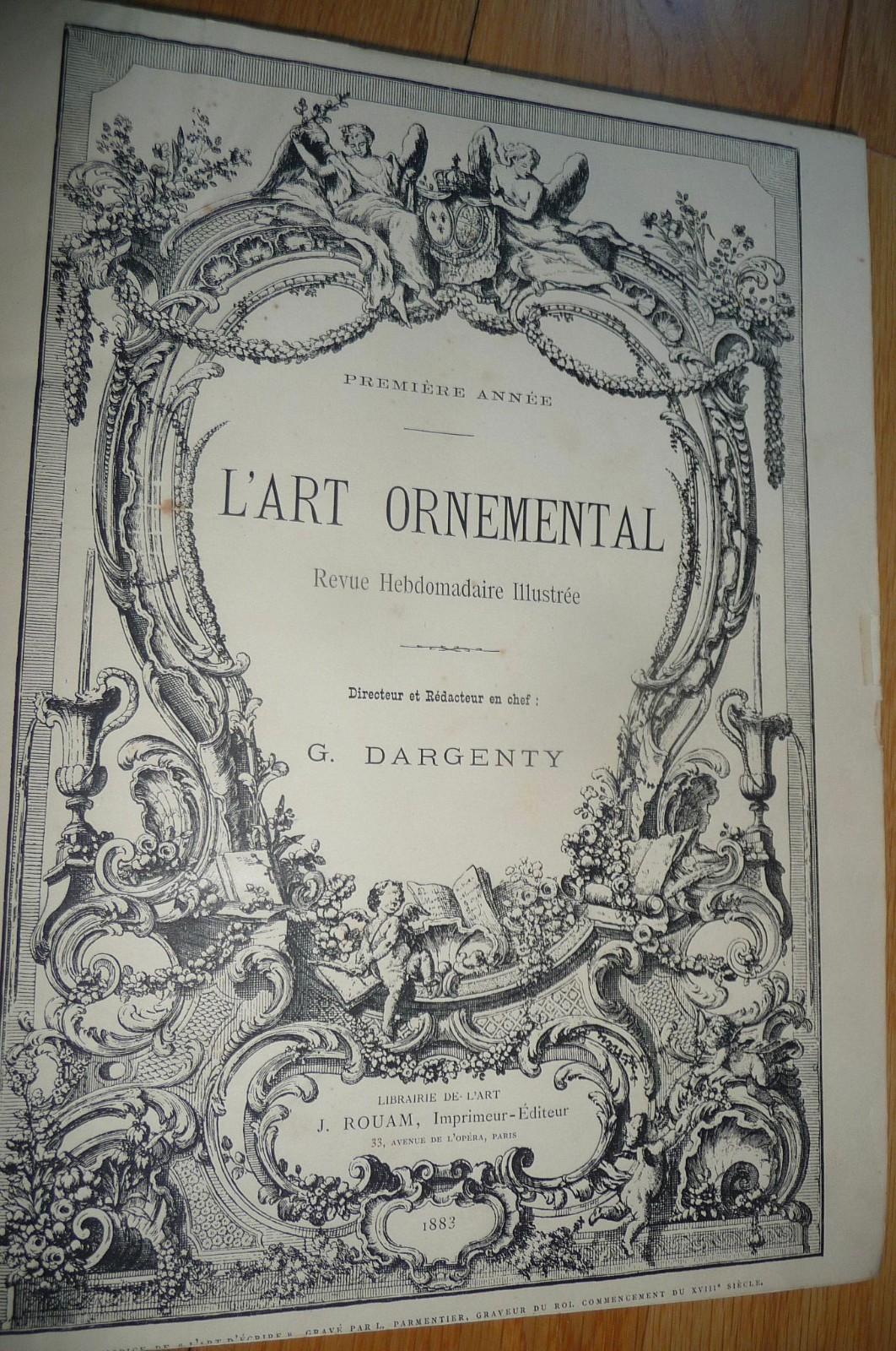 1883-1884 bound years L\'ART ORNEMENTAL Rouam Editor Paris Dargenty 1883-1884 bound years L\'ART ORNEMENTAL Rouam Editor Paris Dargenty