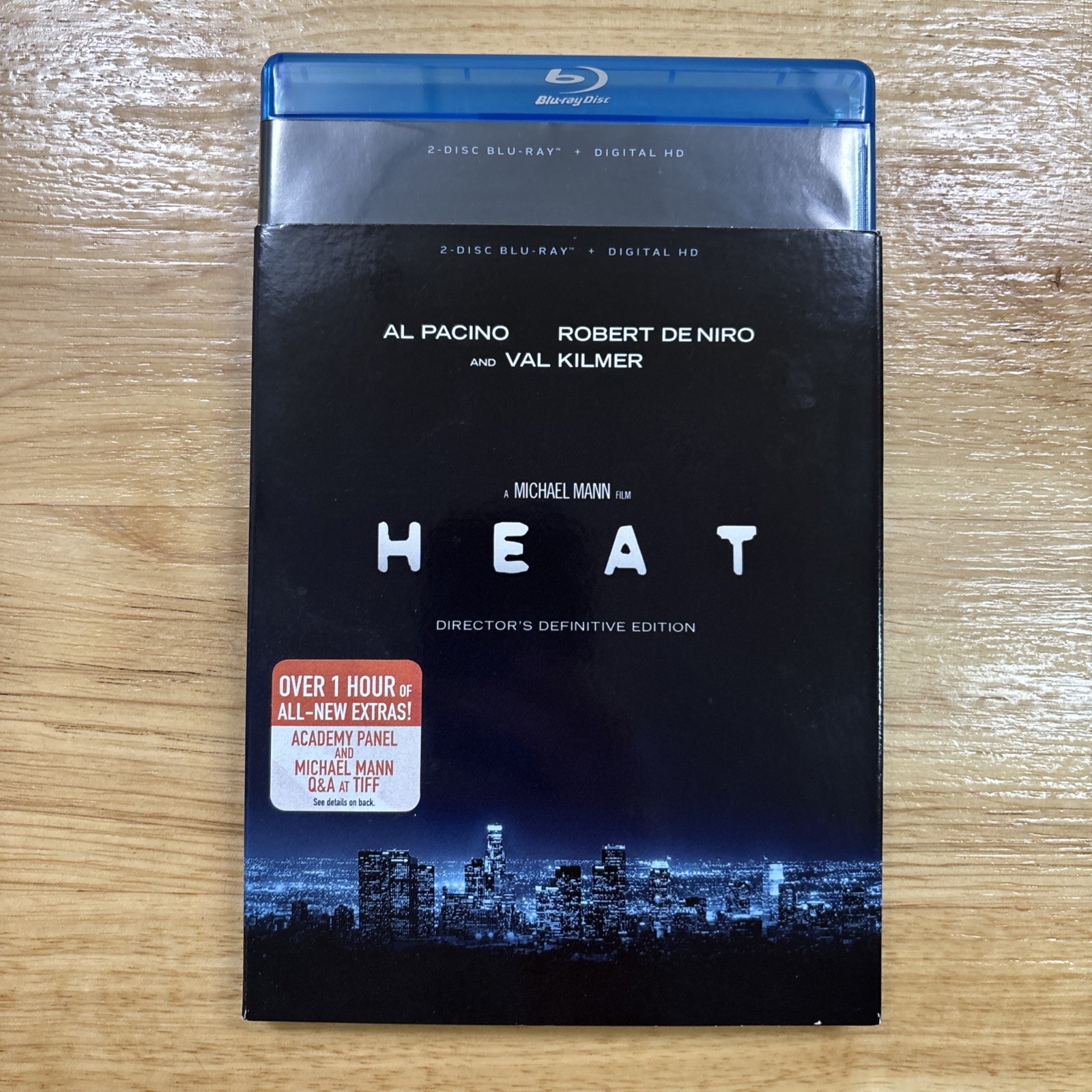Heat - 1995 - Director's Definitive Edition (Blu-ray, 2017, 2 Disc) w/ Slipcover