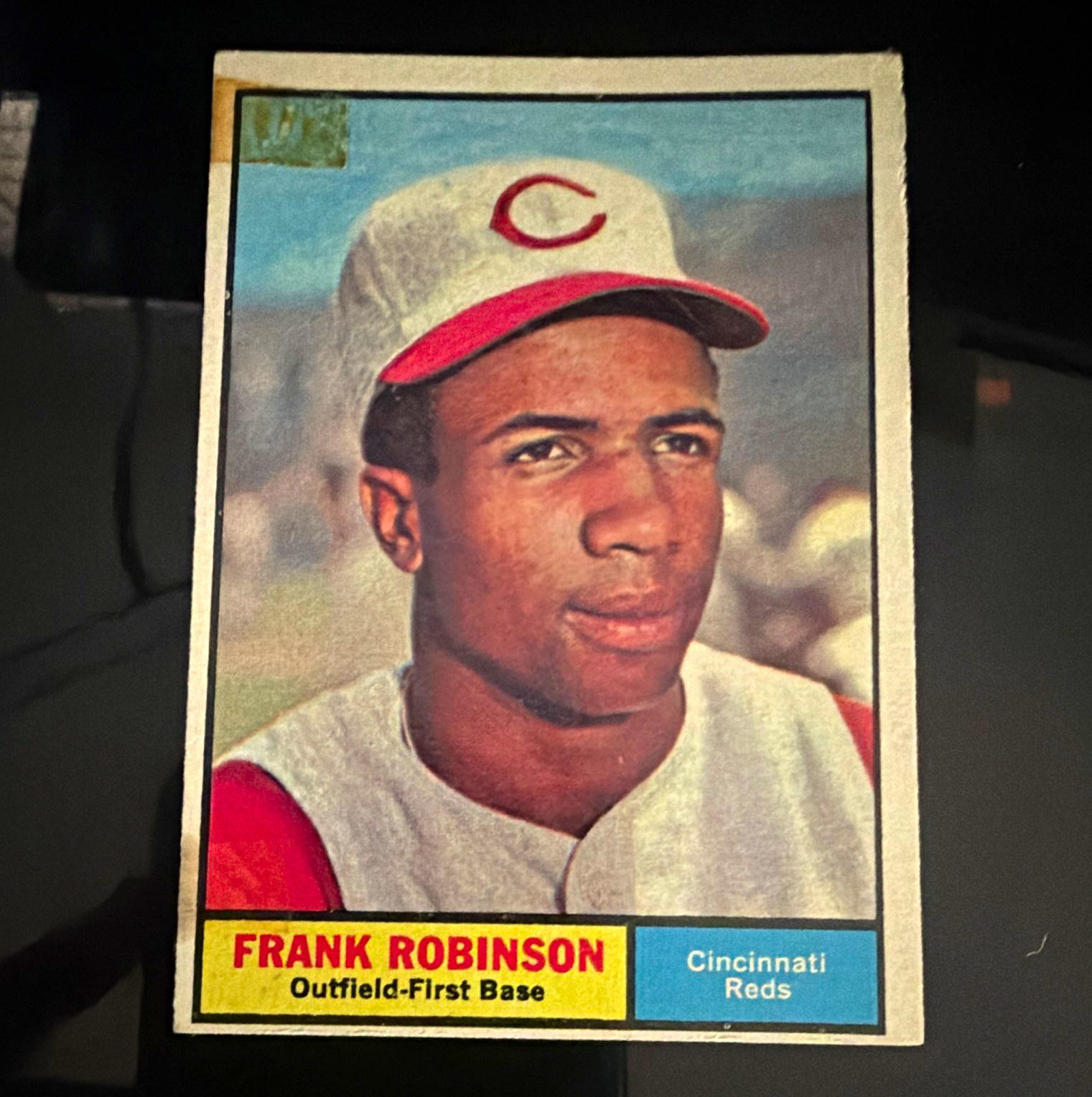 Topps Frank Robinson #360 Cincinnati Reds MLB Baseball 1961 Topps Base Set Topps Frank Robinson #360 Cincinnati Reds MLB Baseball 1961 Topps Base Set