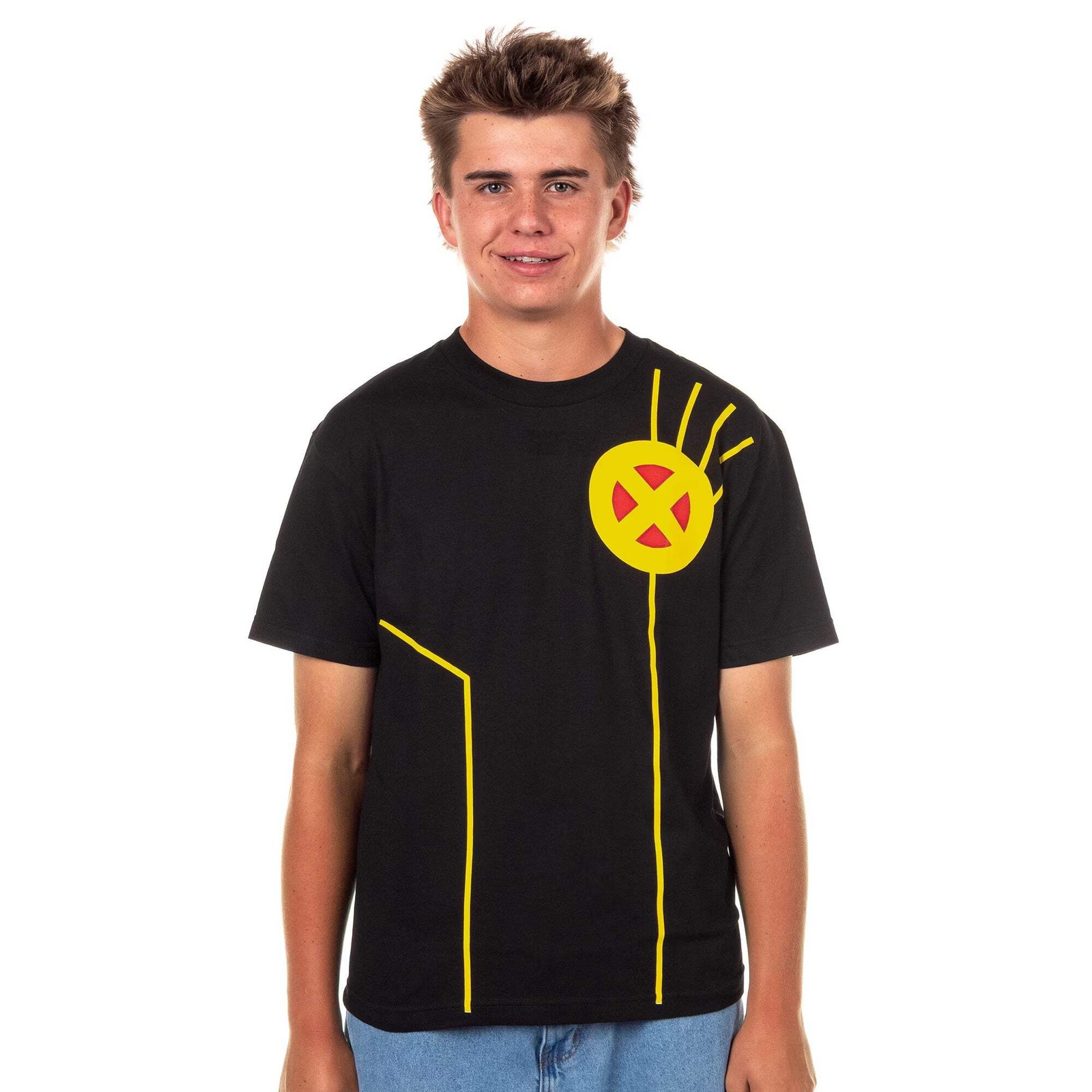 Men\'s Marvel Comics X-Men Shirt Men\'s Cyclops Short Sleeve Costume Tee T-Shirt