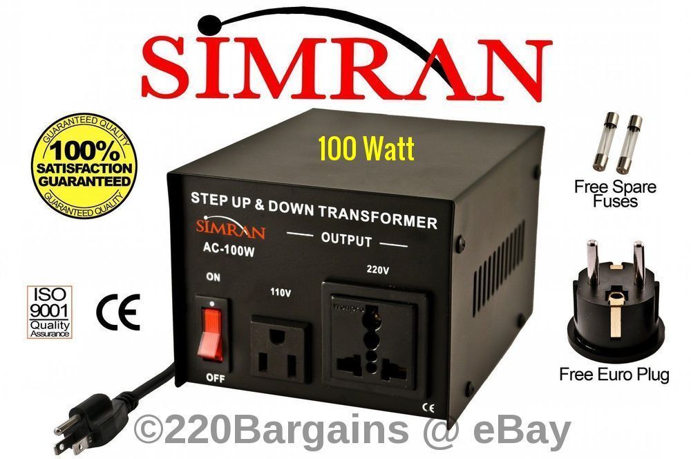Simran 110-220 Volt Up Down Voltage Transformer 100 To 5000 Watt Power Converter
