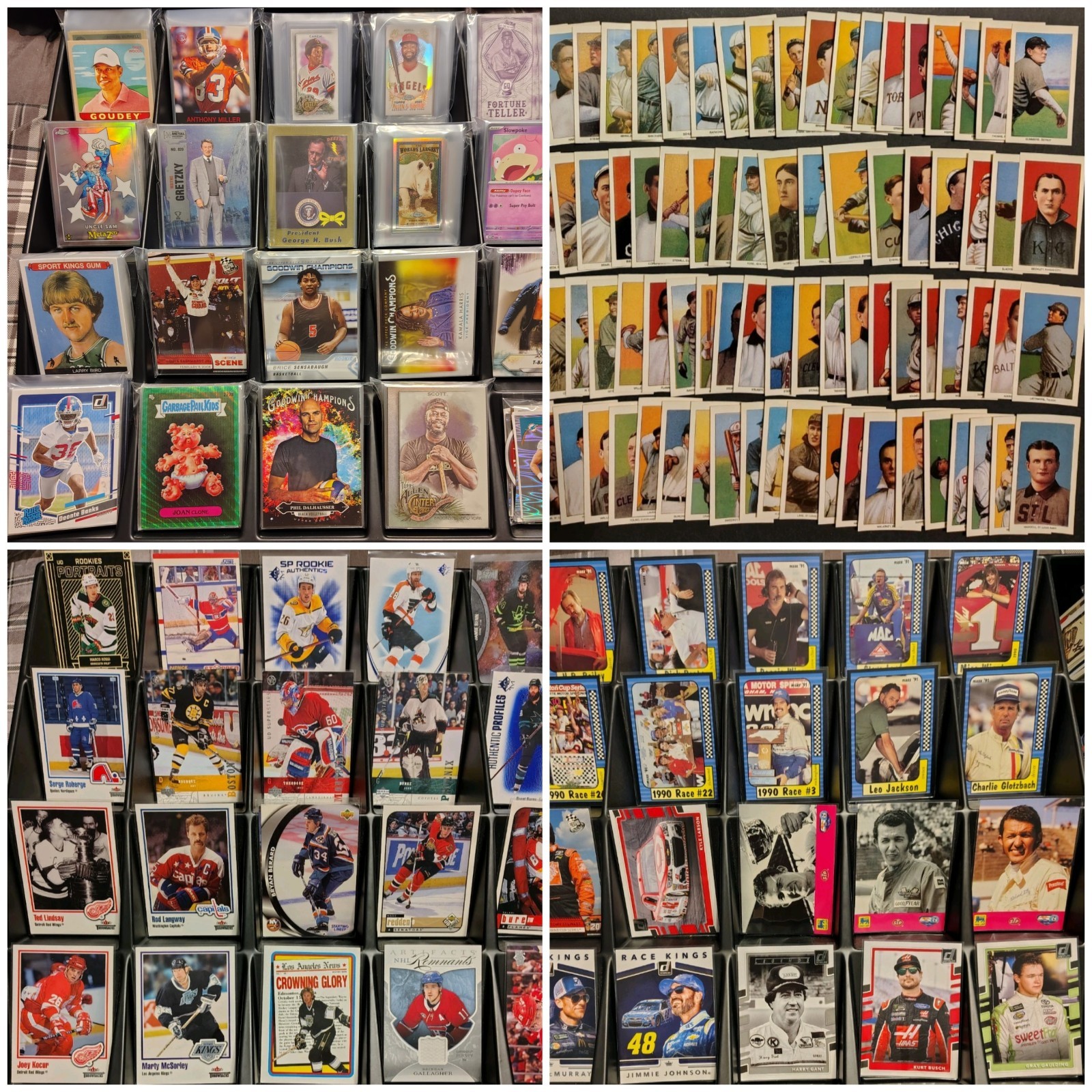 Huge 800+ Trading Card Lot. NFL, Mlb, Nascar, Tobacco, UFC, Garbage Pail, + More Huge 800+ Trading Card Lot. NFL, Mlb, Nascar, Tobacco, UFC, Garbage Pail, + More
