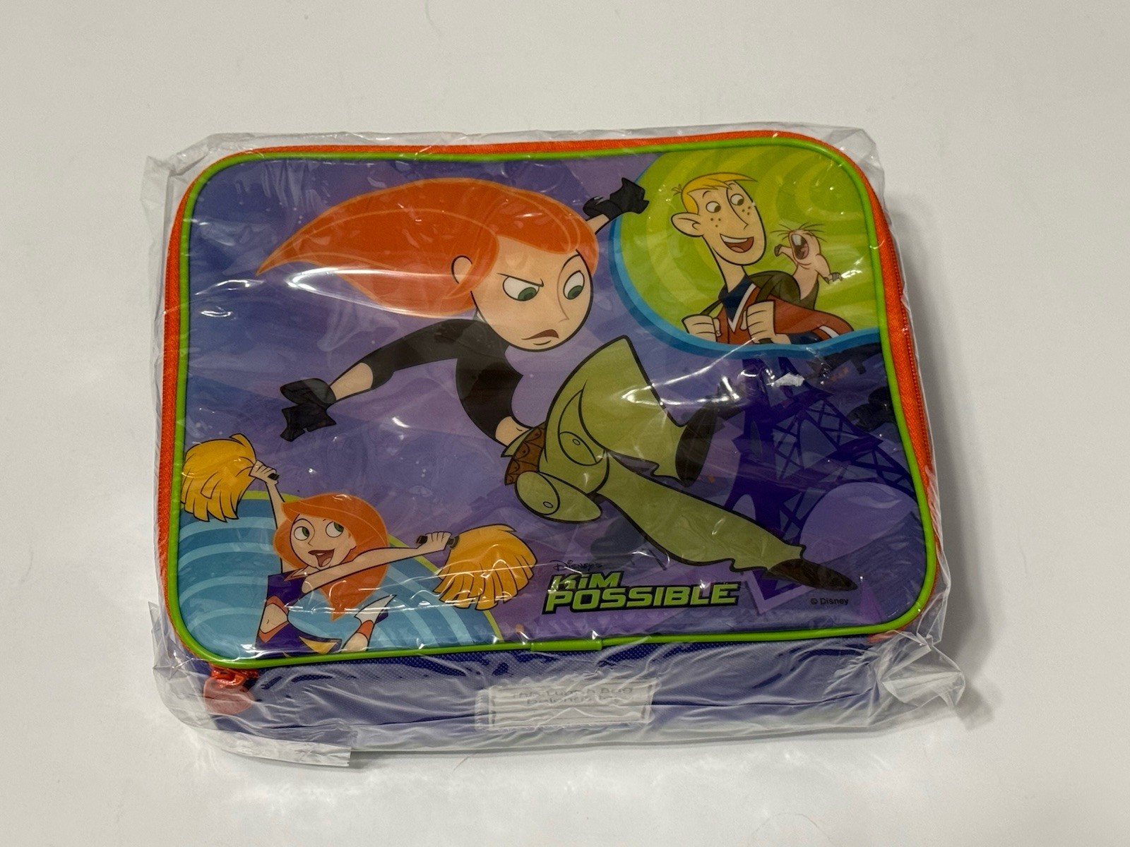 Disney Kim Possible Lunch bag Early 2000s Official Merch Disney Sealed Lunchbox Disney Kim Possible Lunch bag Early 2000s Official Merch Disney Sealed Lunchbox