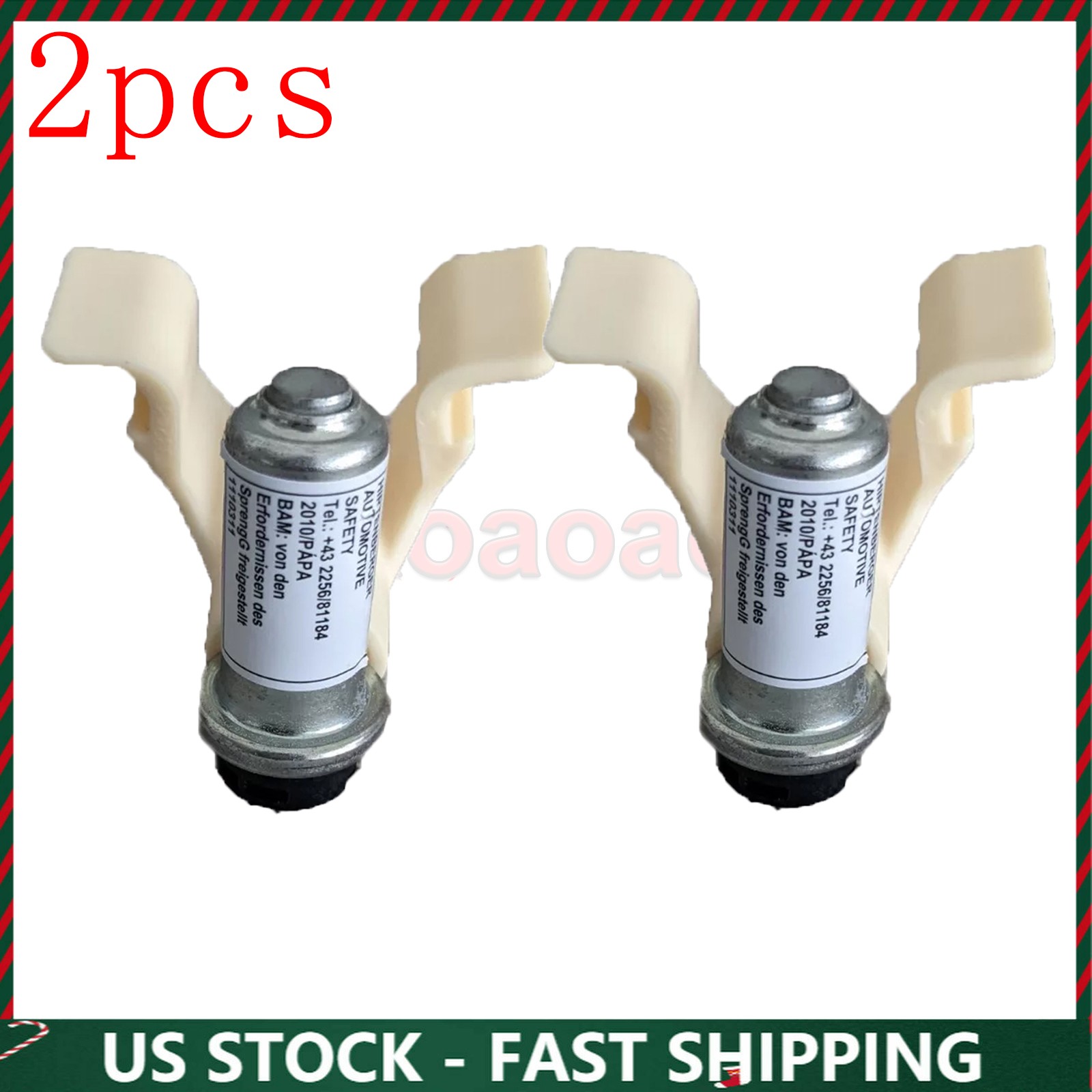 2Pcs For BMW Crash Active Head Restraint Repair Kit E60 E63 F01 F03 F10 E83 F16 2Pcs For BMW Crash Active Head Restraint Repair Kit E60 E63 F01 F03 F10 E83 F16