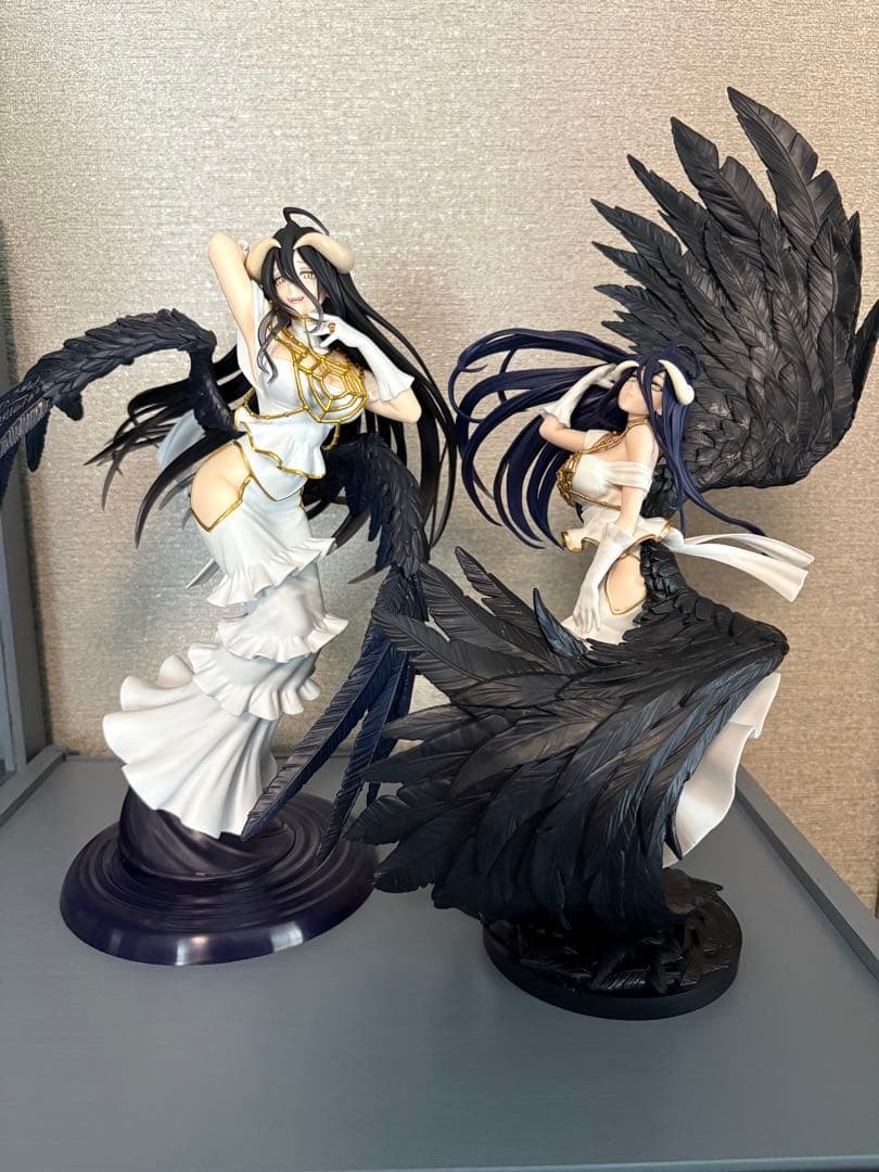 Overlord Albedo Figure Set 2 Pieces Collectible Anime Authentic Japan