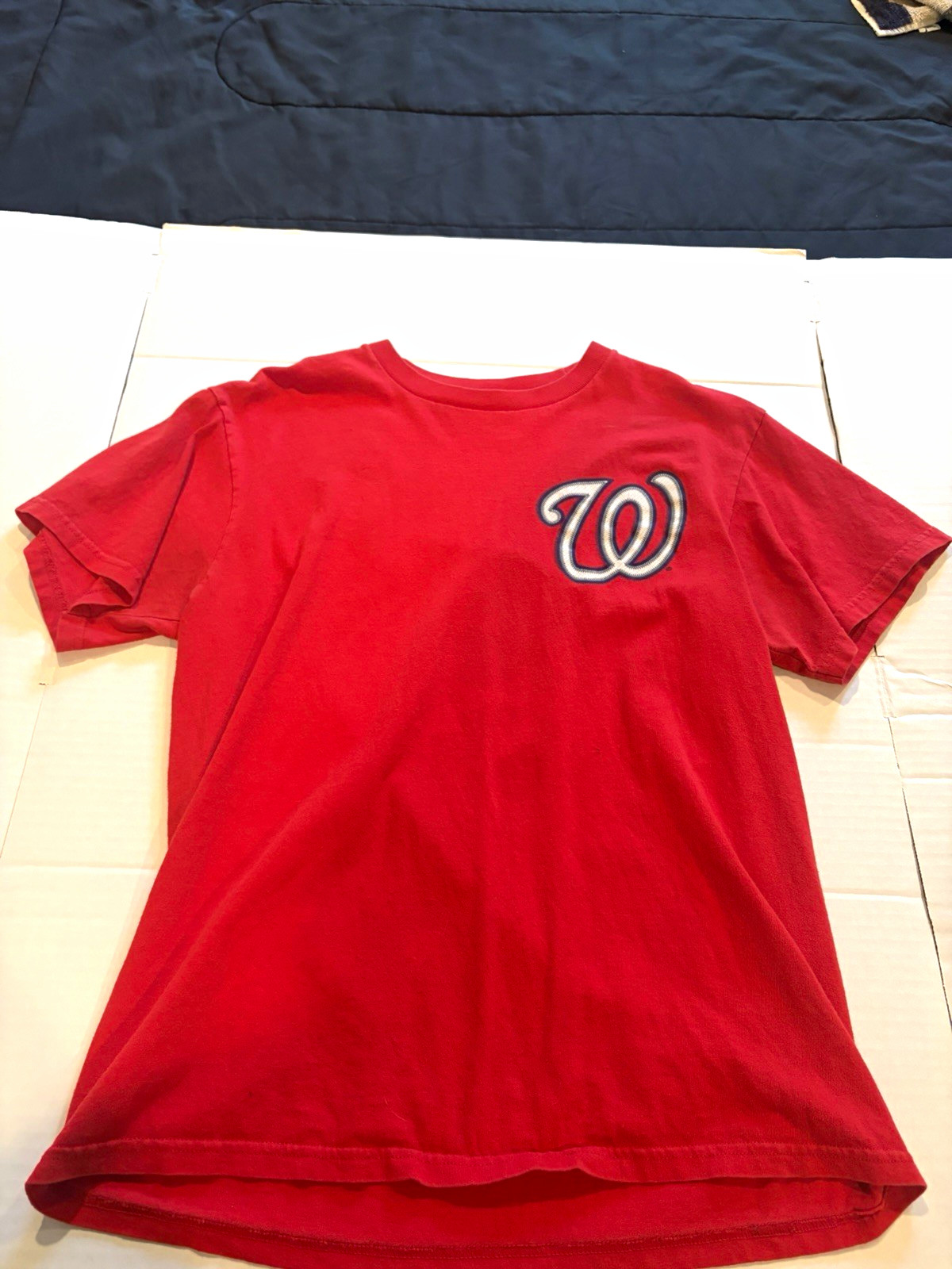 Majestic Washington Nationals Anthony Rendon #6 Red Shirt Men’s M MLB Majestic Washington Nationals Anthony Rendon #6 Red Shirt Men’s M MLB