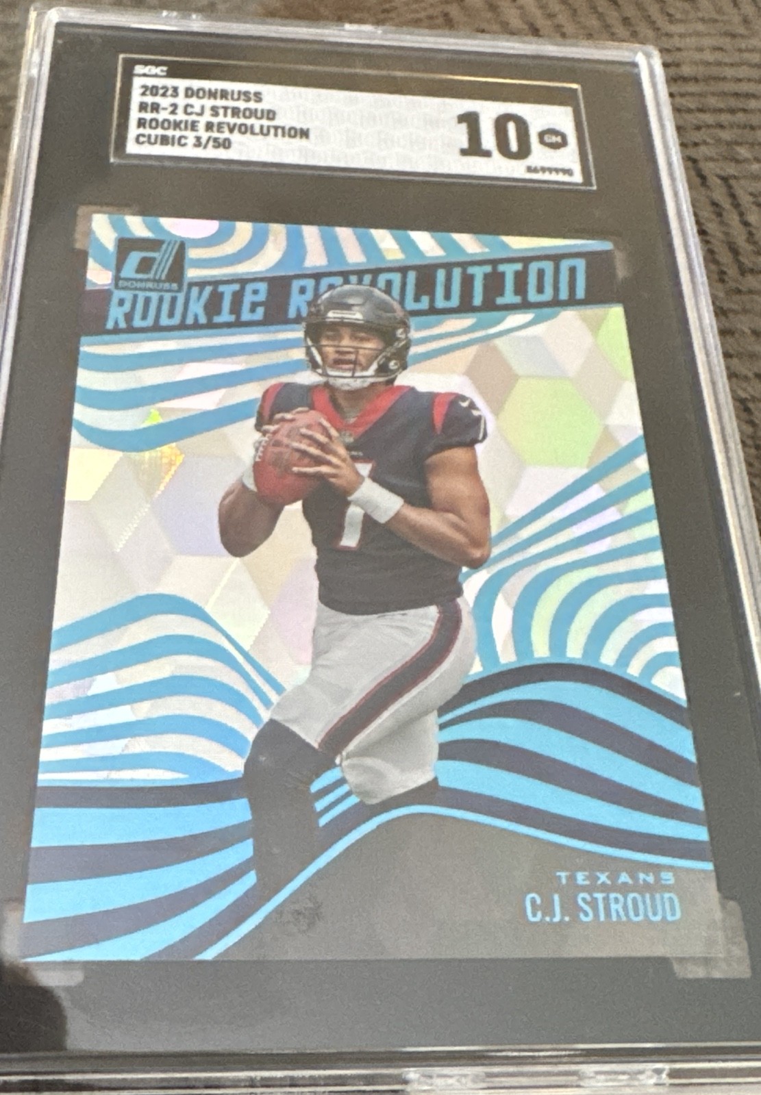 2023 Panini Donruss - Rookie Revolution C.J. Stroud #RR-2 Cubic /50 (RC)