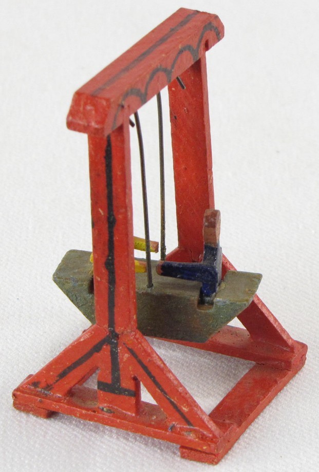 Antique 1930s Germany Playground Wooden Swing Swinging Kids Toy Antique 1930s Germany Playground Wooden Swing Swinging Kids Toy