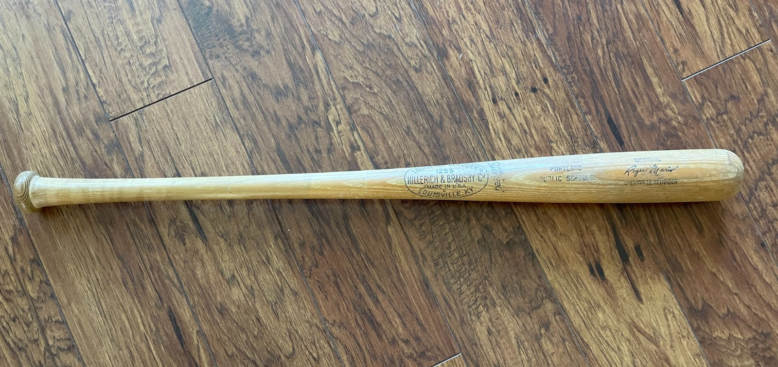 ROGER MARIS LOUISVILLE SLUGGER 125 POWERIZED VINTAGE BASEBALL BAT