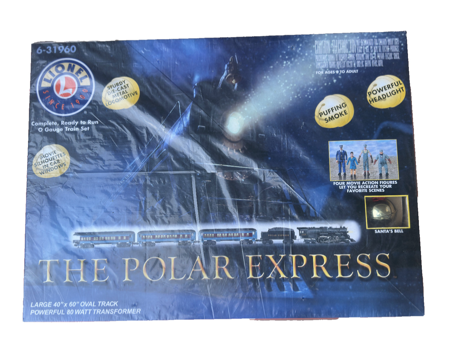 Lionel O 6-31960 The Polar Express 2-8-4 Berkshire Loco Set Sealed Brand New NIB