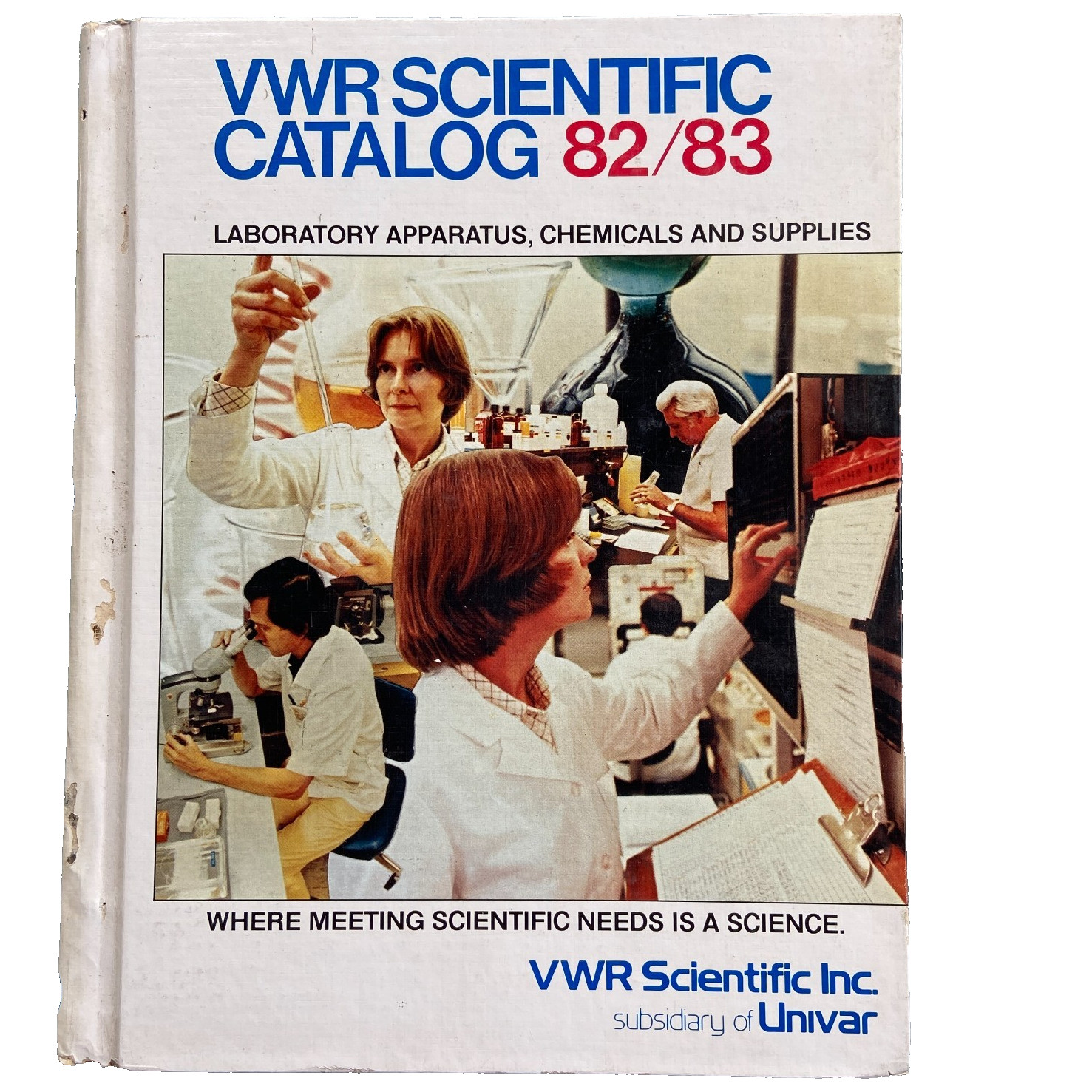 Van Waters Rogers VWR Univar Scientific Laboratory Catalog 1982 1983 Vintage