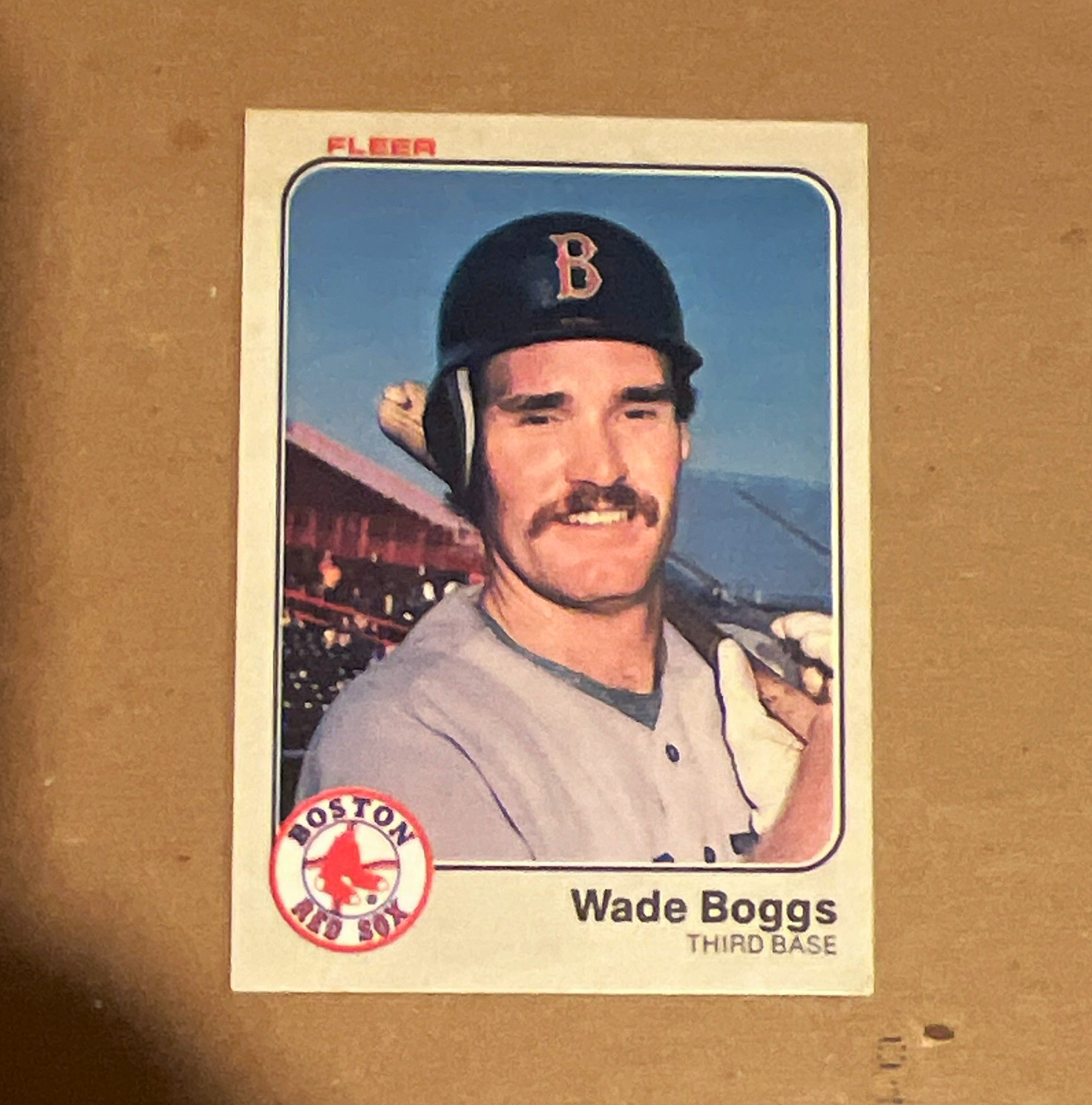 Fleer 1983 Fleer Wade Boggs RC Rookie Base Set Boston Red Sox #179 Card Fleer 1983 Fleer Wade Boggs RC Rookie Base Set Boston Red Sox #179 Card