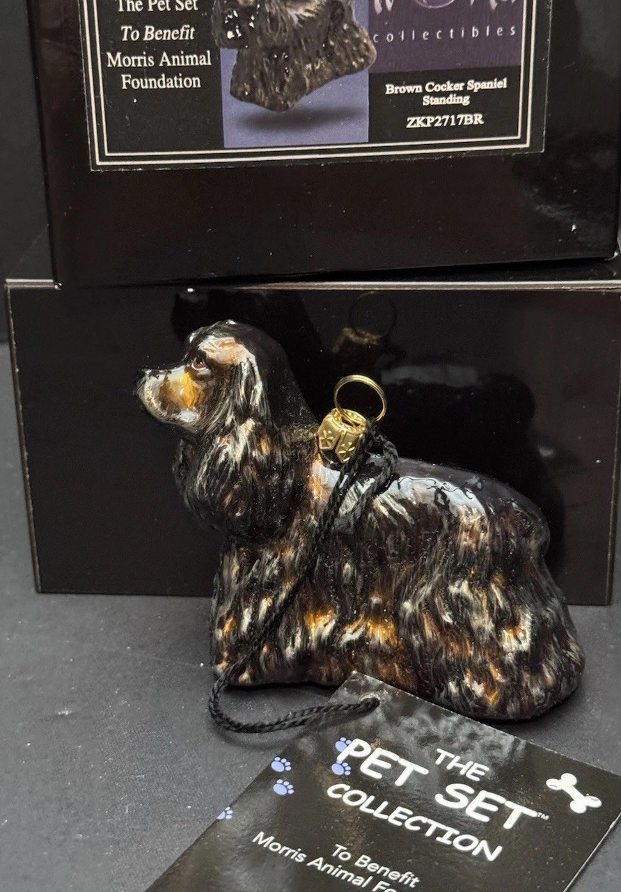 Betty White Golden Girls Signed Cocker Spaniel Christmas Ornament Celebrity Betty White Golden Girls Signed Cocker Spaniel Christmas Ornament Celebrity