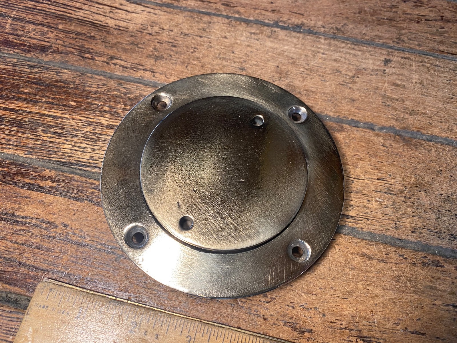 Vintage Nicro Marine Polished Bronze 3\