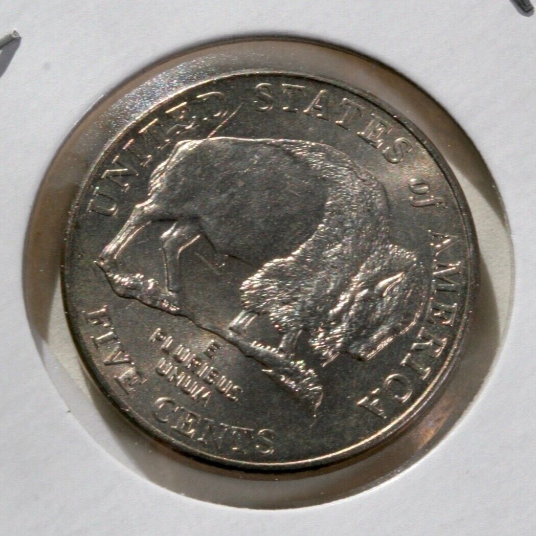 2005-P 5 Cent Rear Wounded Bison Error Coin Jefferson Nickel Die Crack 2005-P 5 Cent Rear Wounded Bison Error Coin Jefferson Nickel Die Crack