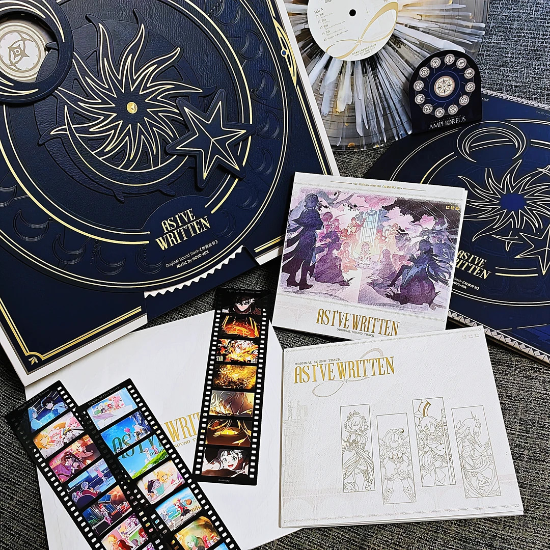 Official Honkai: Star Rail Amphoreus Gift Box As I've Written OST Vinyl miHoYo Official Honkai: Star Rail Amphoreus Gift Box As I've Written OST Vinyl miHoYo