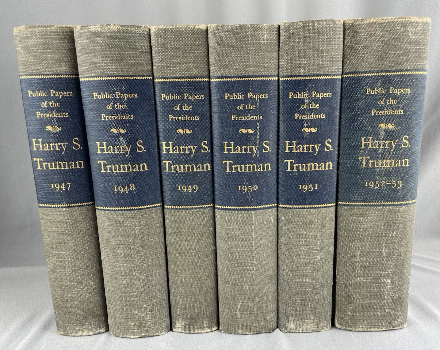 6 Public Papers of the Presidents Books Harry S Truman 1947 48 49 50 51 1952/53 6 Public Papers of the Presidents Books Harry S Truman 1947 48 49 50 51 1952/53