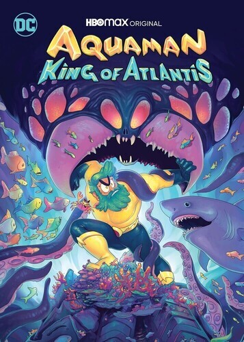 Aquaman King of Atlantis - HBOMAX ORIGINAL DVD NEW Aquaman King of Atlantis - HBOMAX ORIGINAL DVD NEW