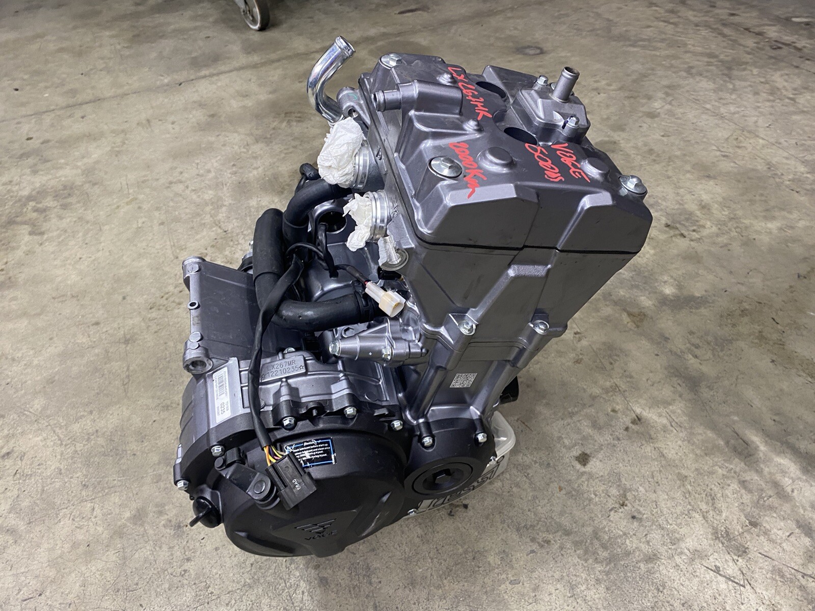 VOGE PASS 500 DS 2021 3000 KM SMALL DAMAGE Tested Engine Motor Guaranteed