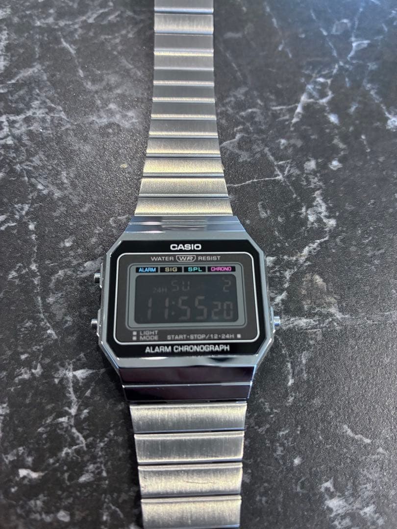 CASIO A700W-1A Wristwatch Digital Unisex