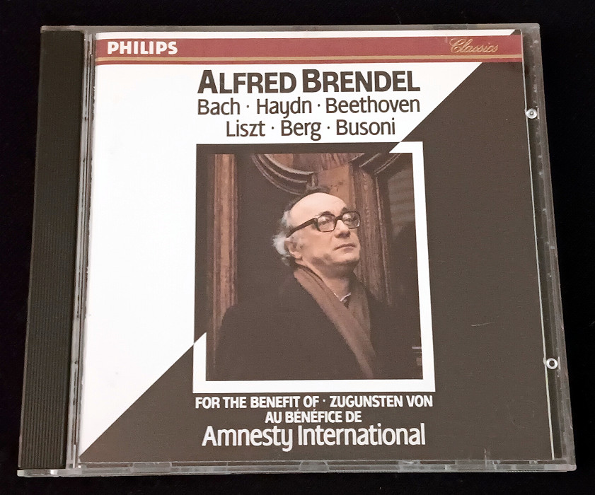 Alfred Brendel plays Masterworks by Bach, Haydn, Beethoven, Liszt, Berg, Busoni