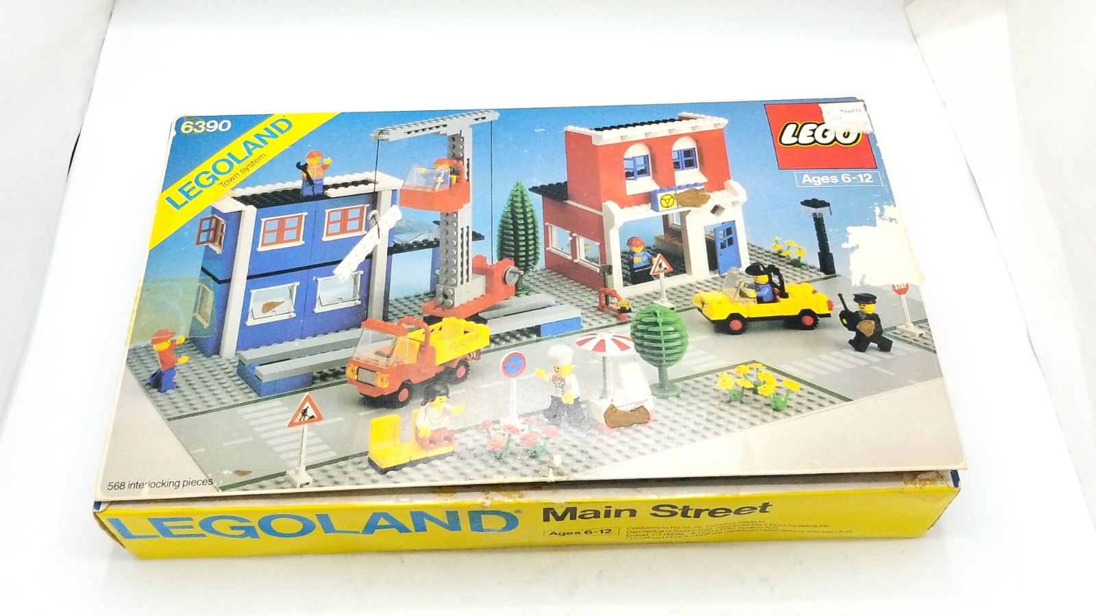 Lego 6390 Main Street Legoland Town System Vintage Incomplete Set Lego 6390 Main Street Legoland Town System Vintage Incomplete Set